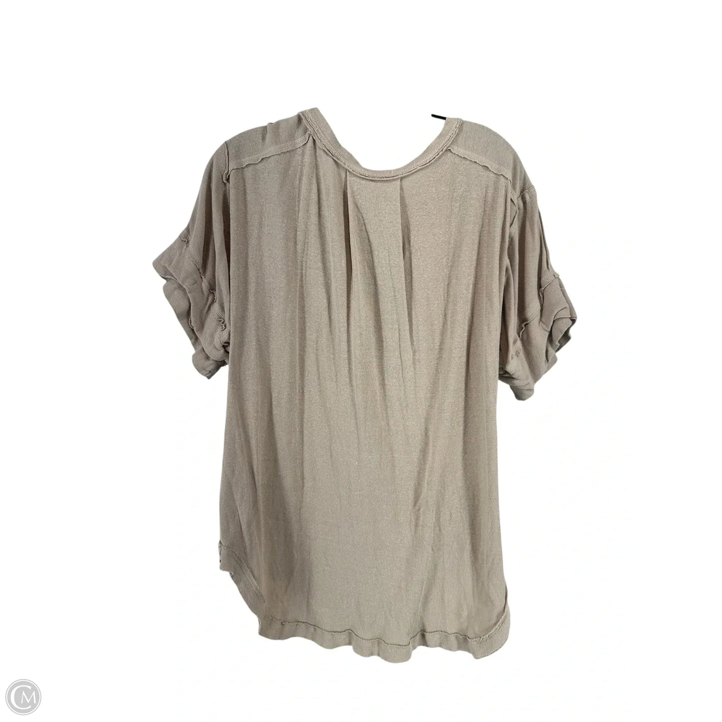 Top Short Sleeve By We The Free In Brown, Size: Xs