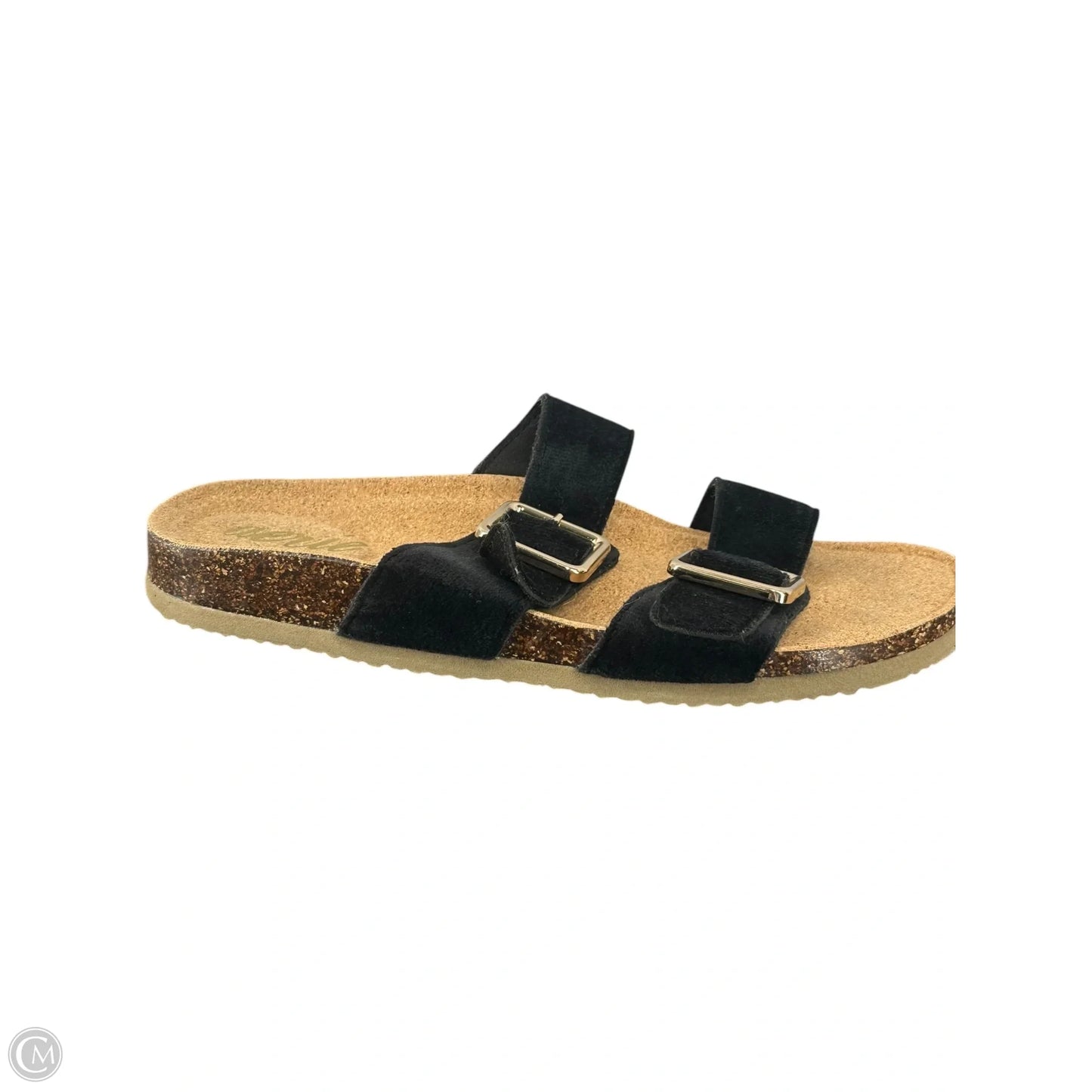 Sandals Flats By Aerie In Black, Size: 8