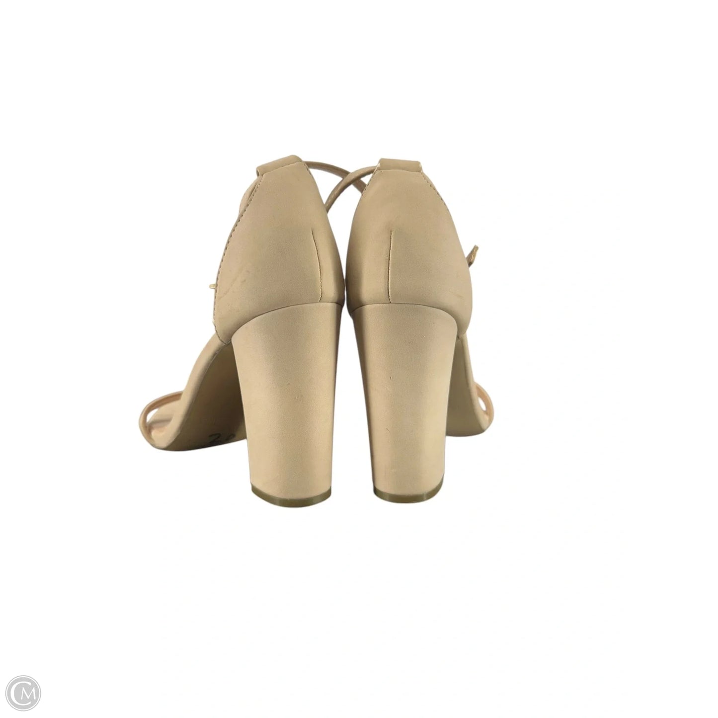 Shoes Heels Block By Call It Spring In Tan, Size: 9.5
