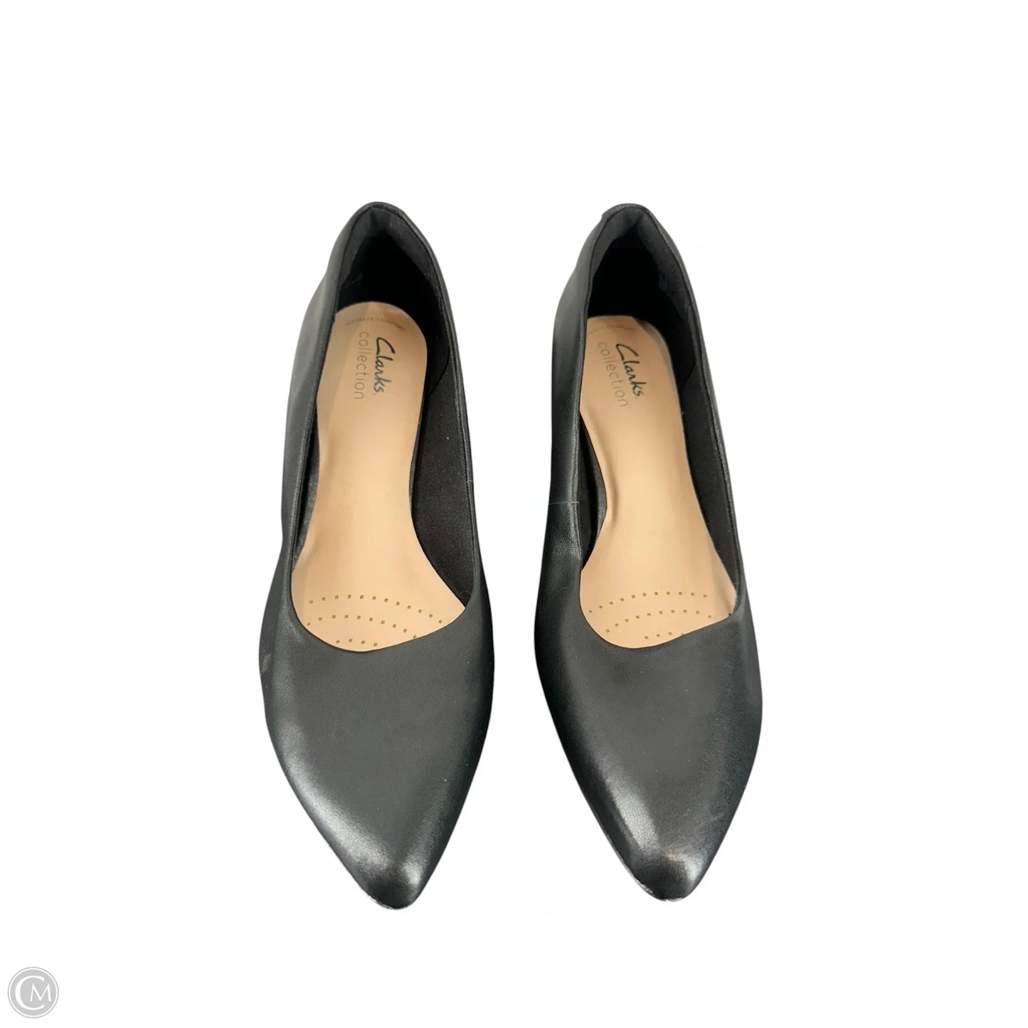 Shoes Heels Kitten By Clarks In Black, Size: 8