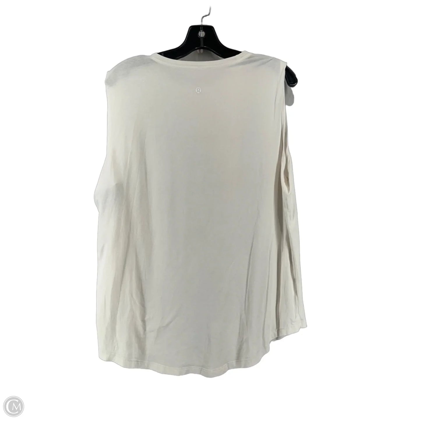 Top Sleeveless By Lululemon In Cream, Size: M