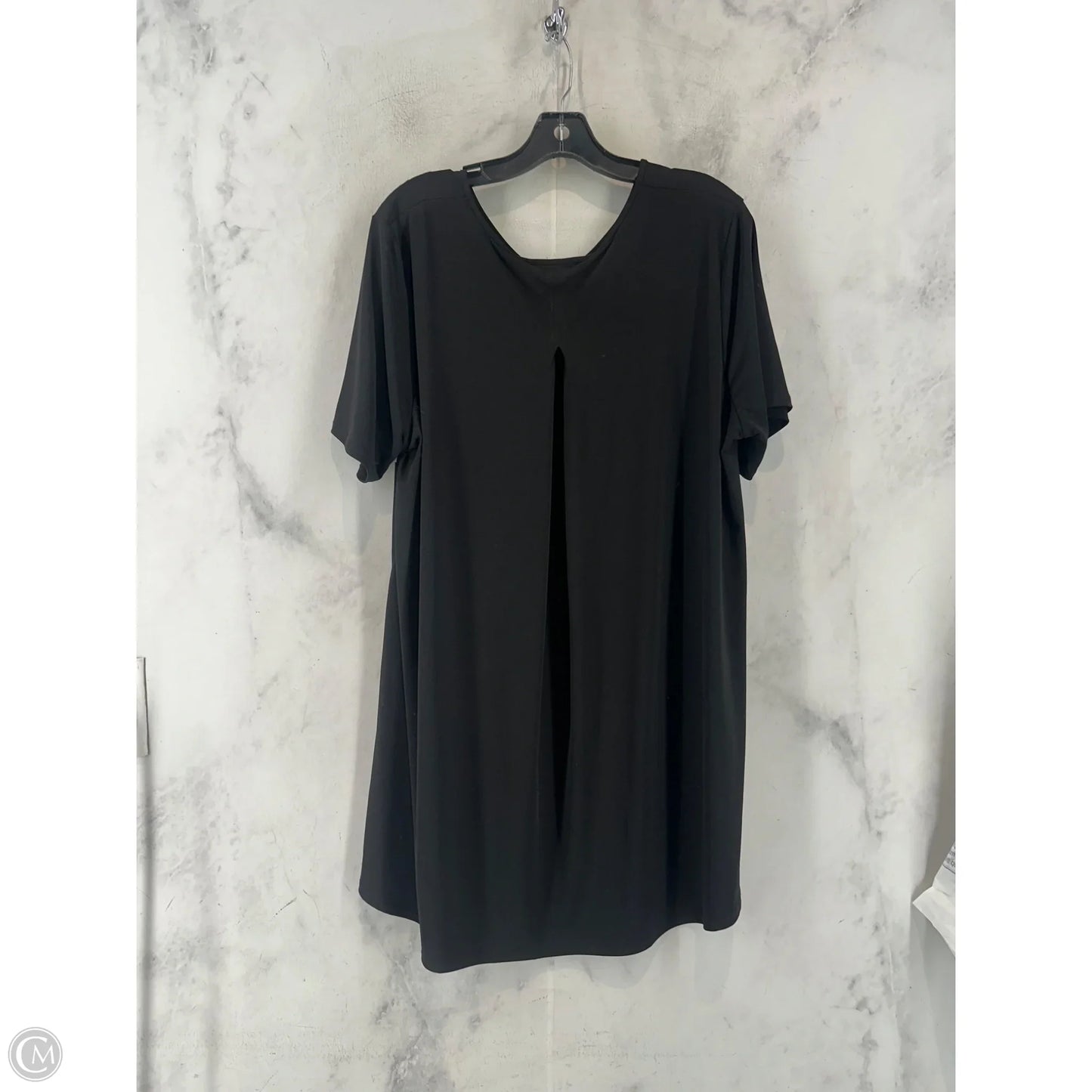 Top Short Sleeve By Chicos In Black, Size: 30