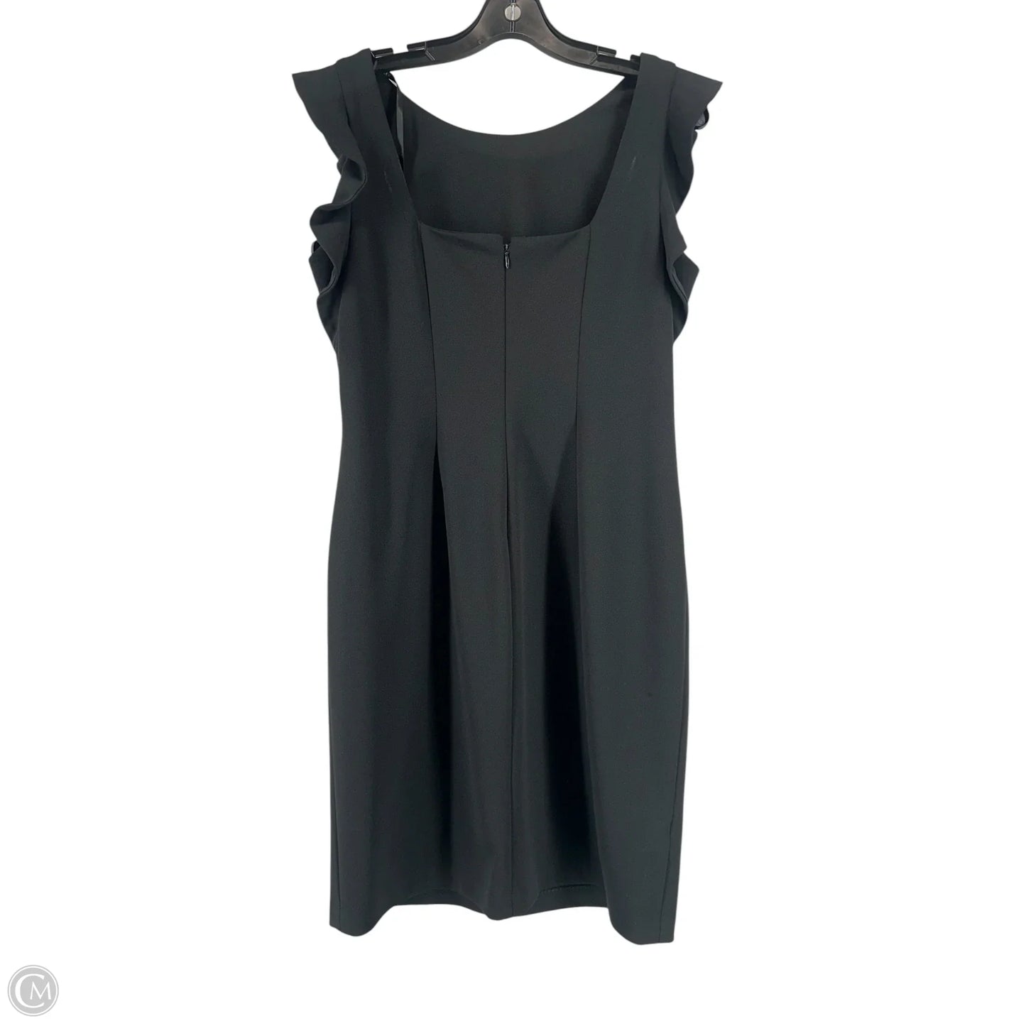 Dress Casual Midi By Calvin Klein In Black, Size: 12