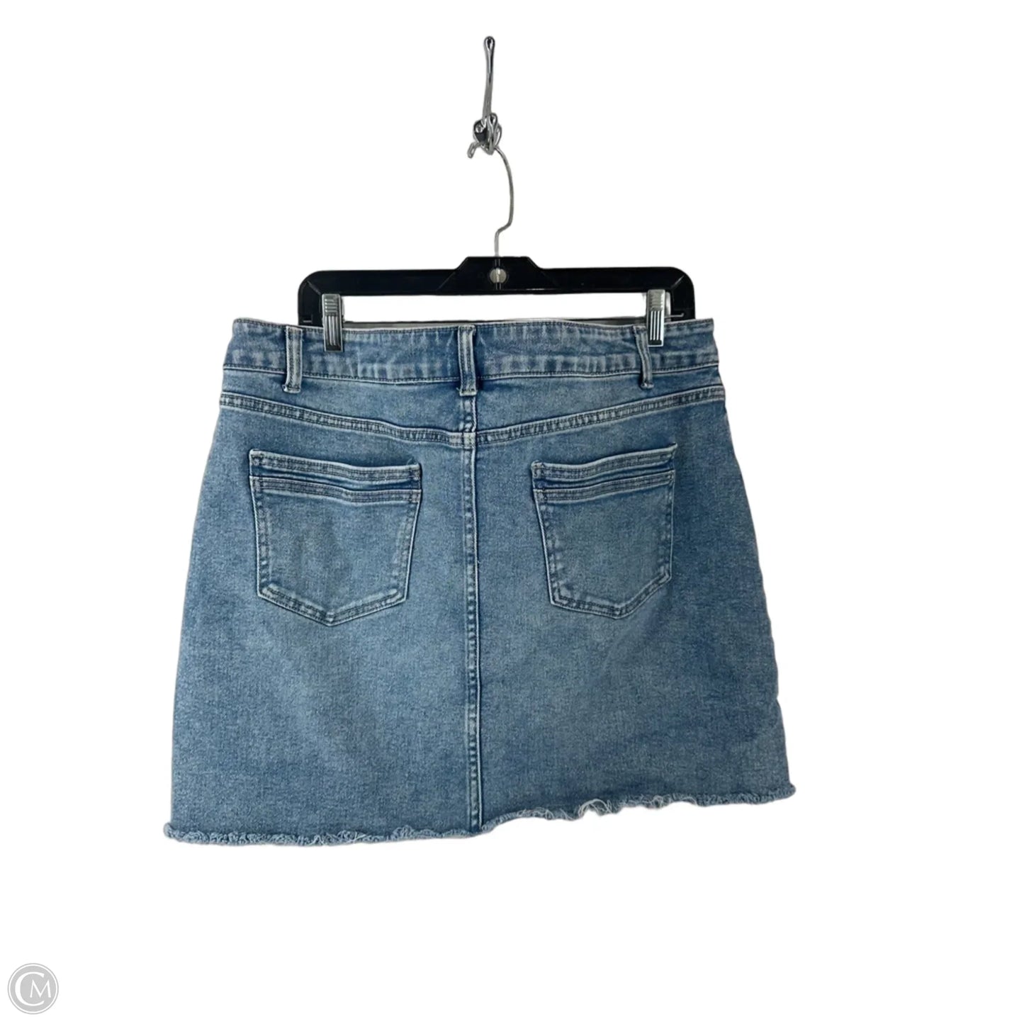 Skirt Mini & Short By Time And Tru In Blue Denim, Size: 16
