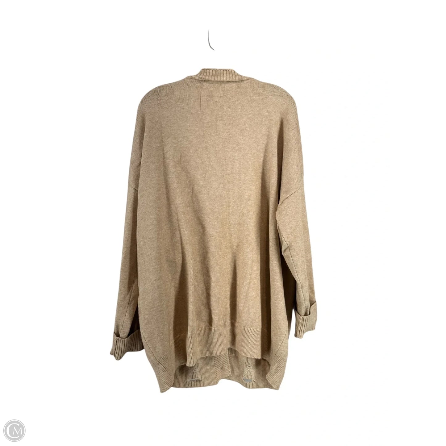 Cardigan By Oddi In Tan, Size: Xl
