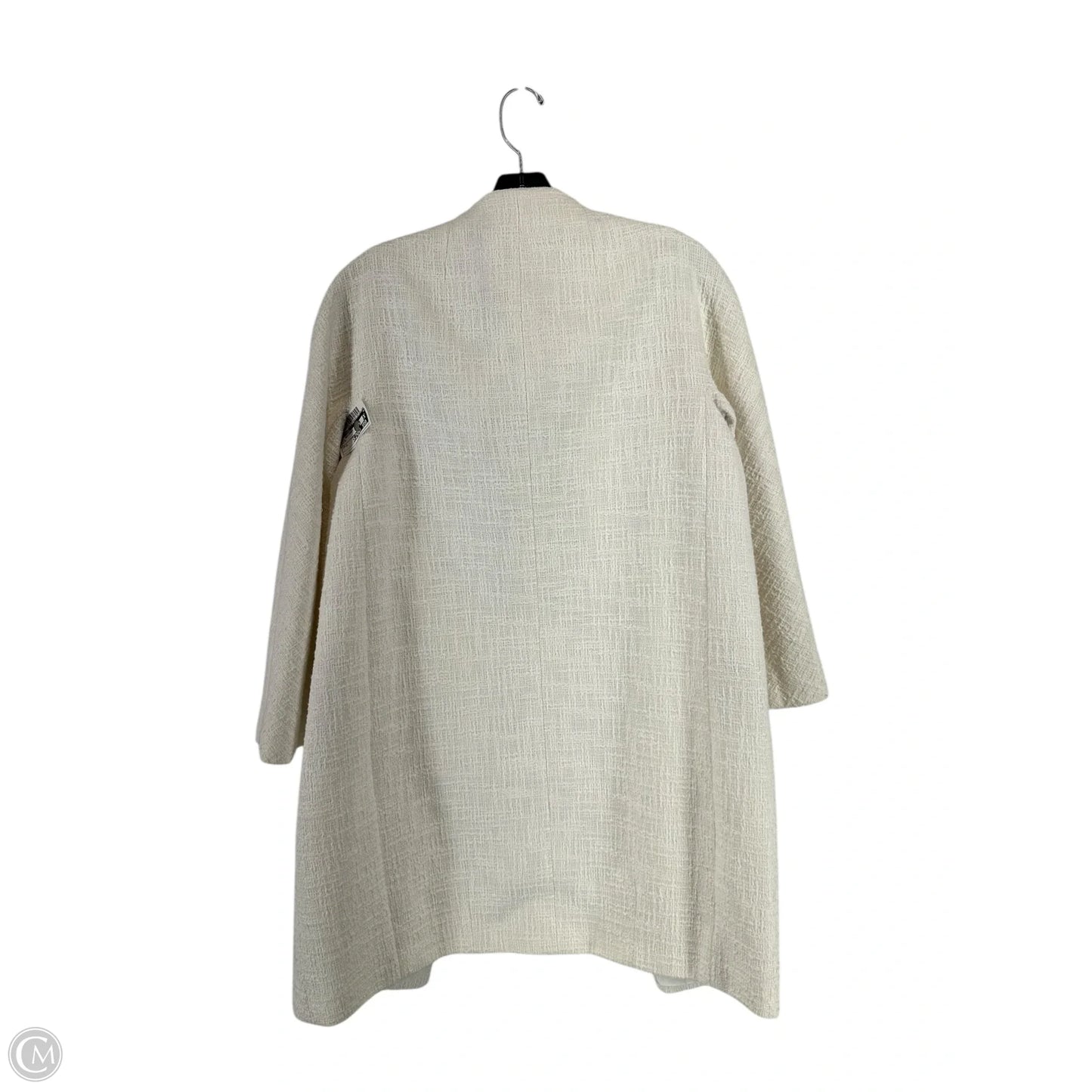 Coat Designer By Kate Spade In White, Size: 2