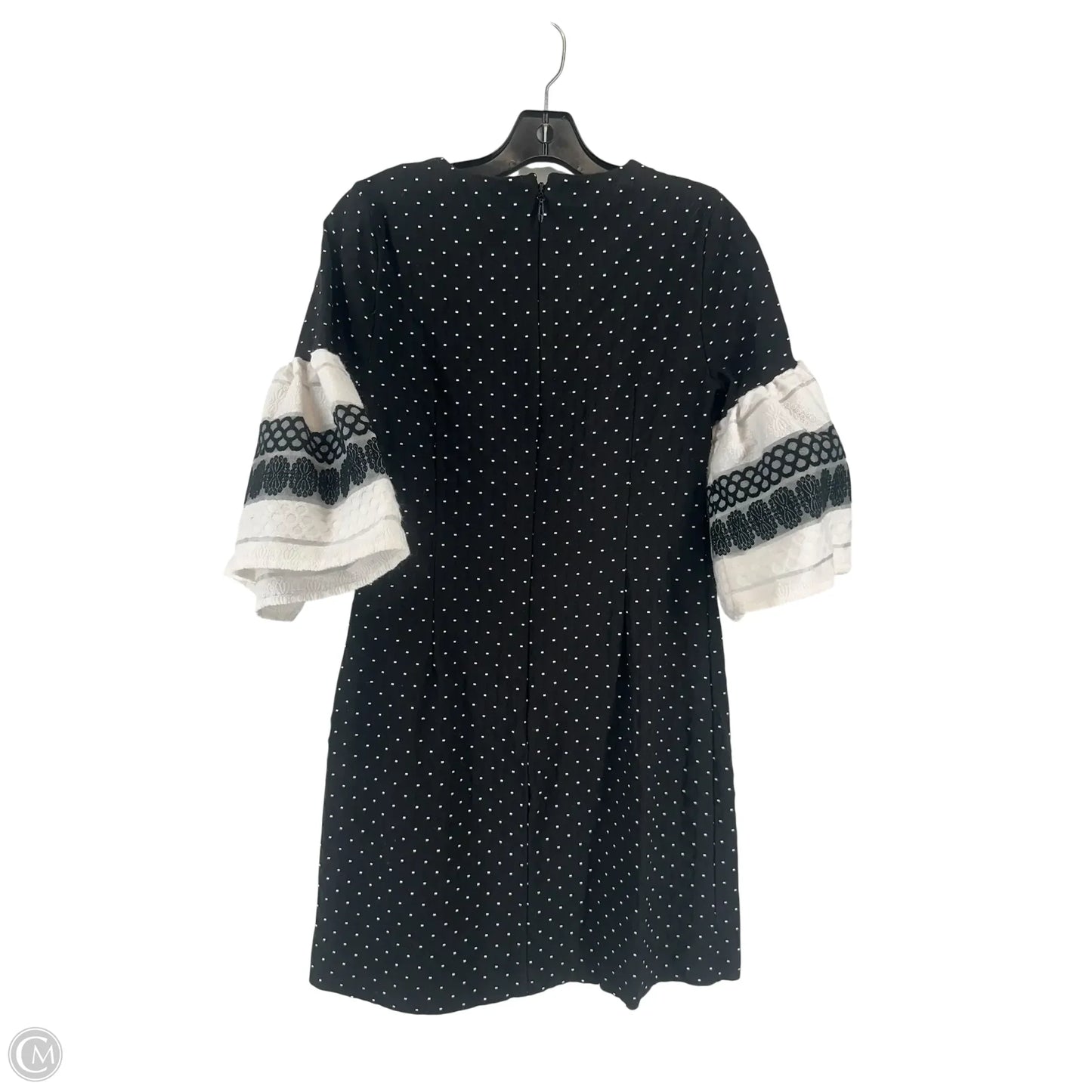 Dress Casual Midi By New York And Co In Polkadot Pattern, Size: S