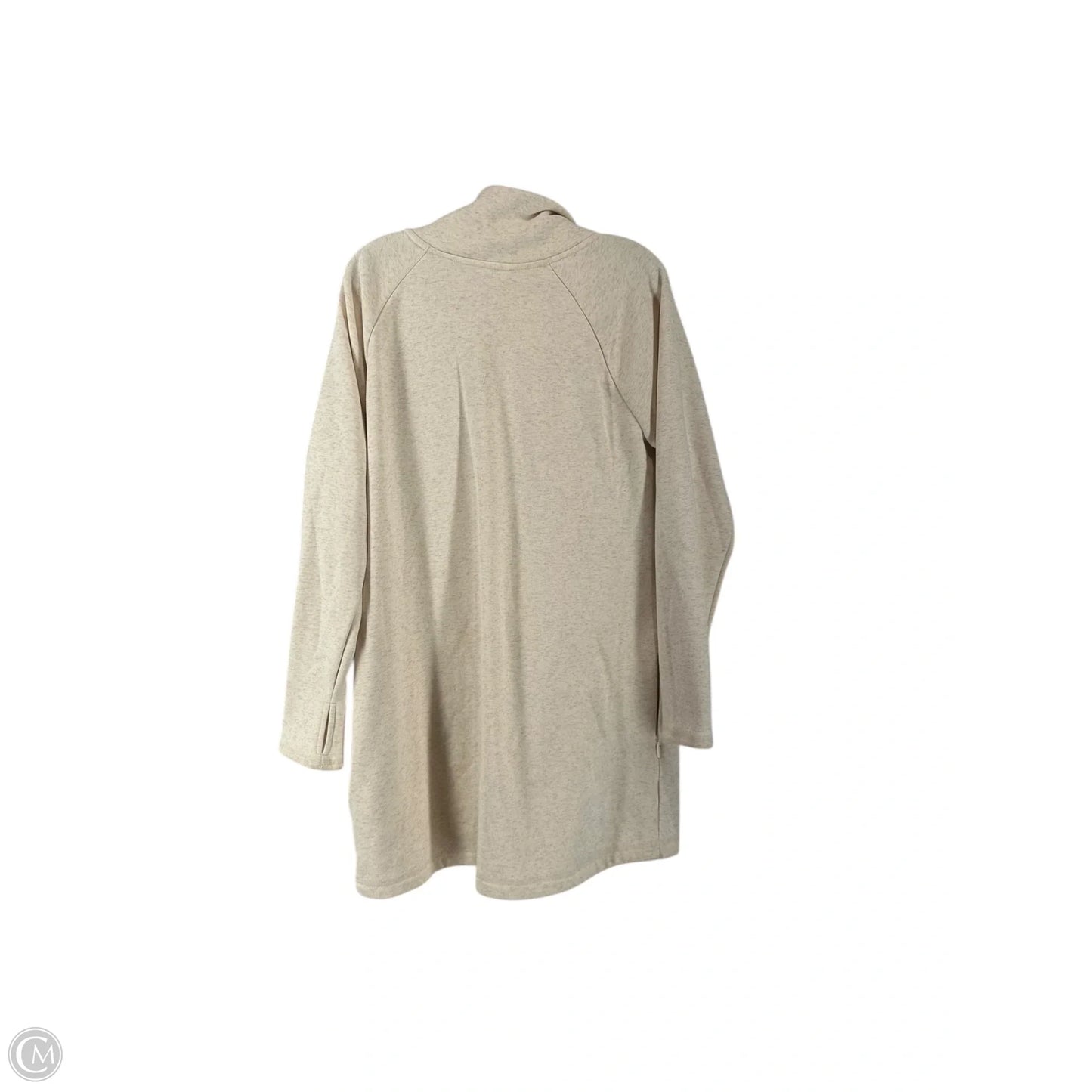 Top Long Sleeve Basic By Athleta In Cream, Size: L