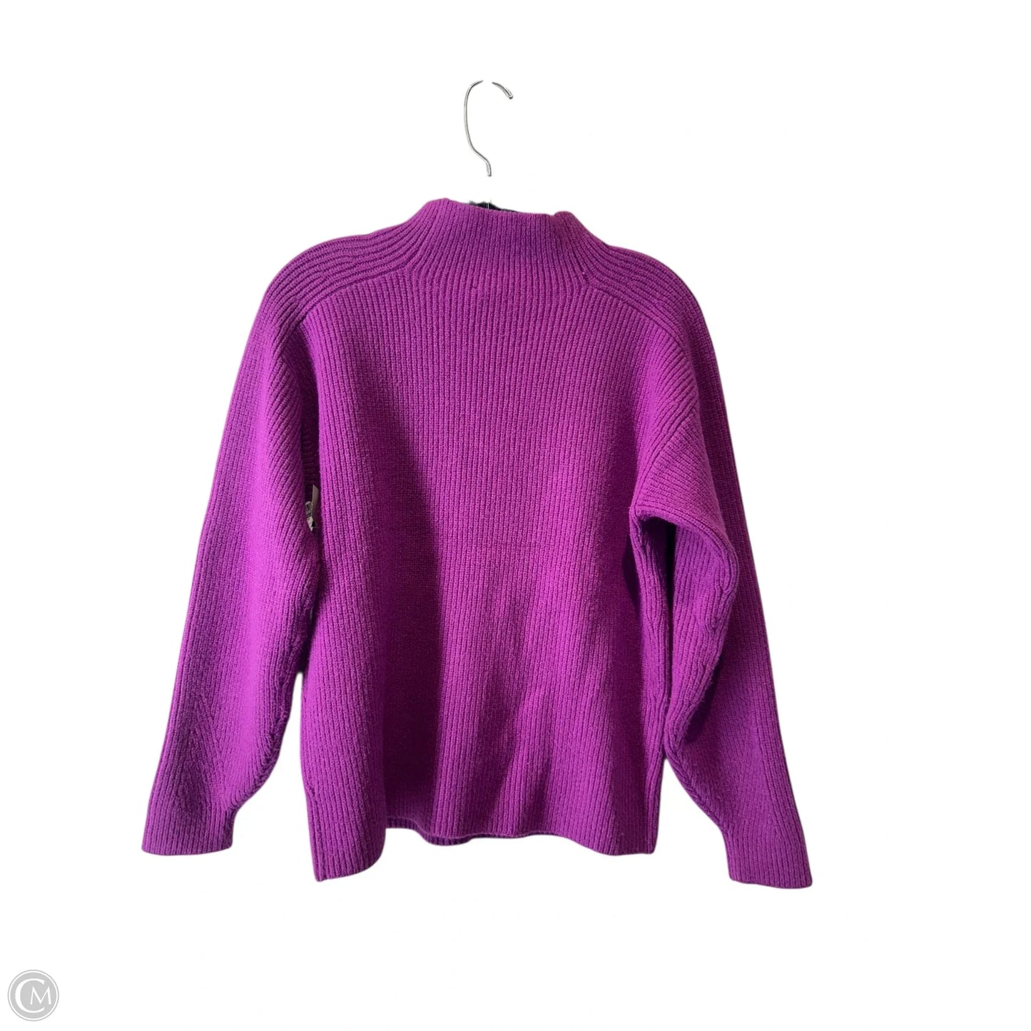 Sweater By Ann Taylor In Purple, Size: S