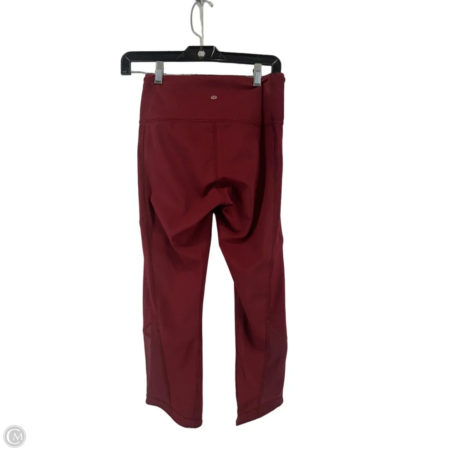 Athletic Leggings By Lululemon In Red, Size: 6