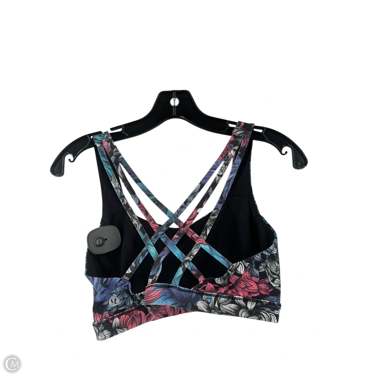 Athletic Bra By Clothes Mentor In Floral Print, Size: M