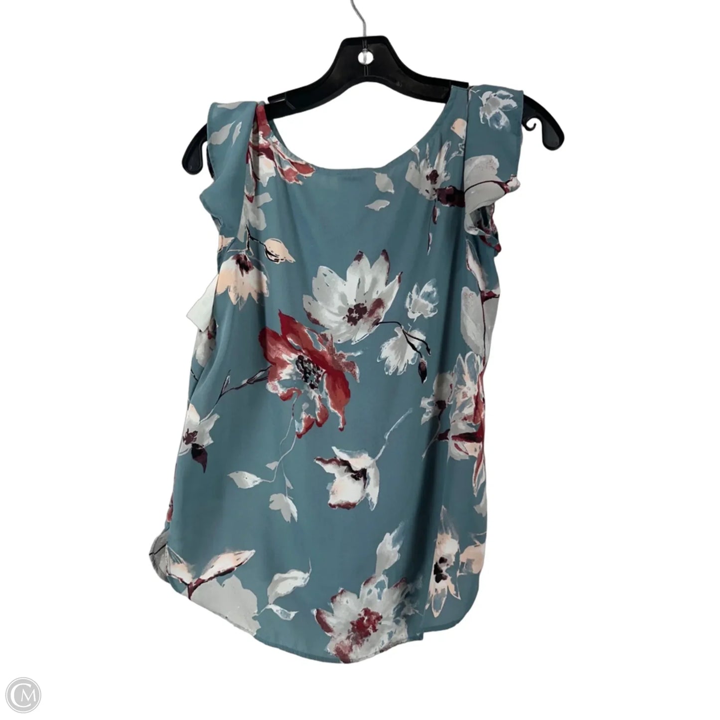 Top Sleeveless By Loft In Blue, Size: Xsp
