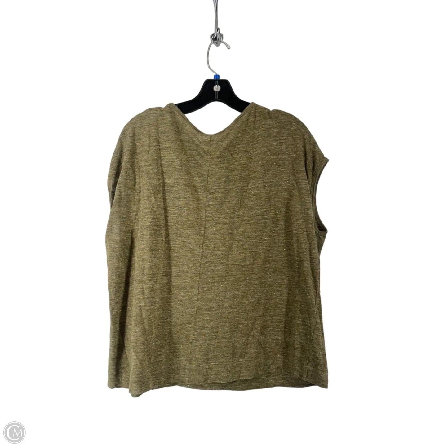 Top Sleeveless By Madewell In Green, Size: M