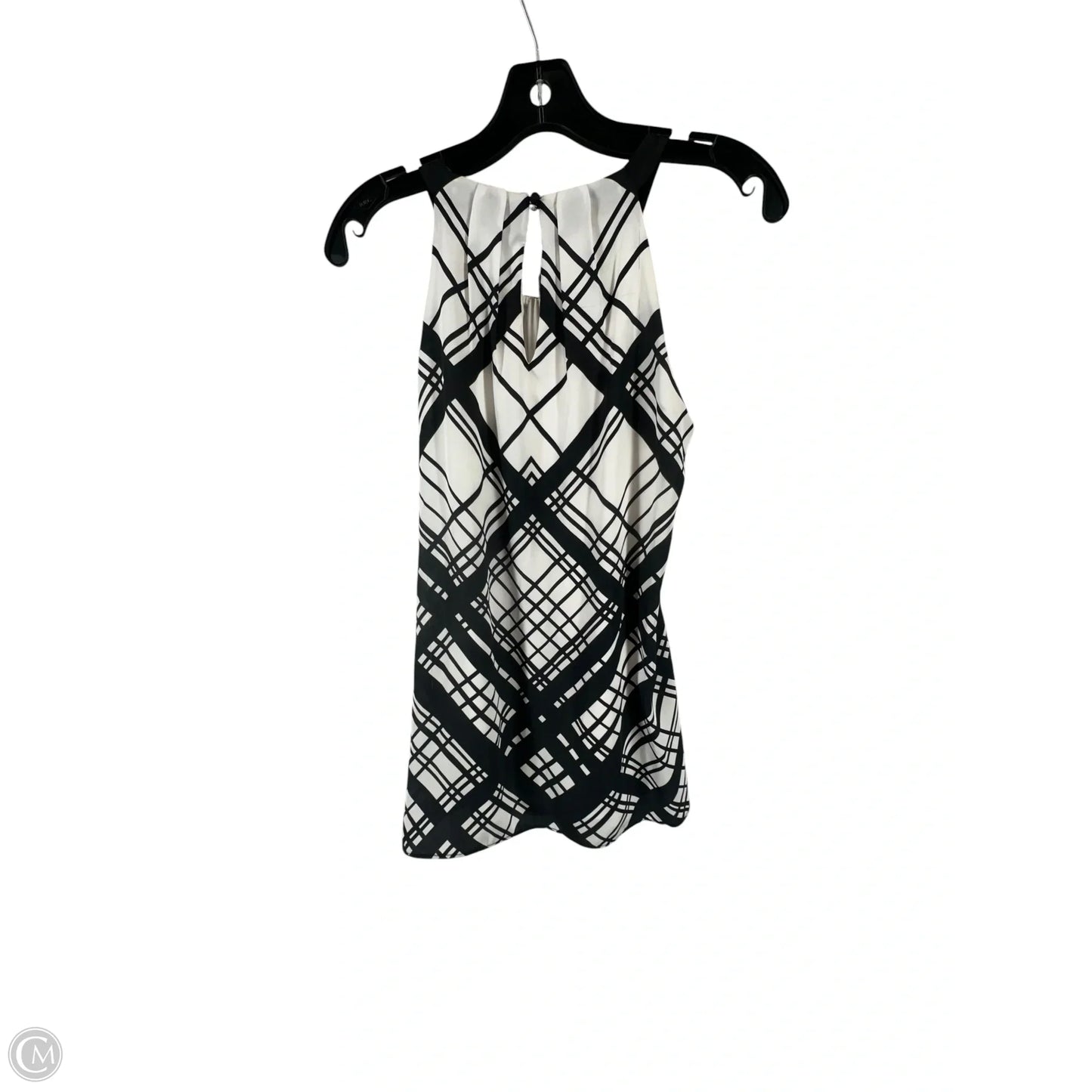 Top Sleeveless By White House Black Market In Black & White, Size: S