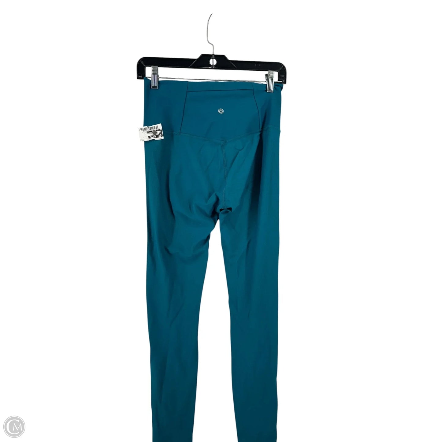 Athletic Leggings By Lululemon In Teal, Size: 8
