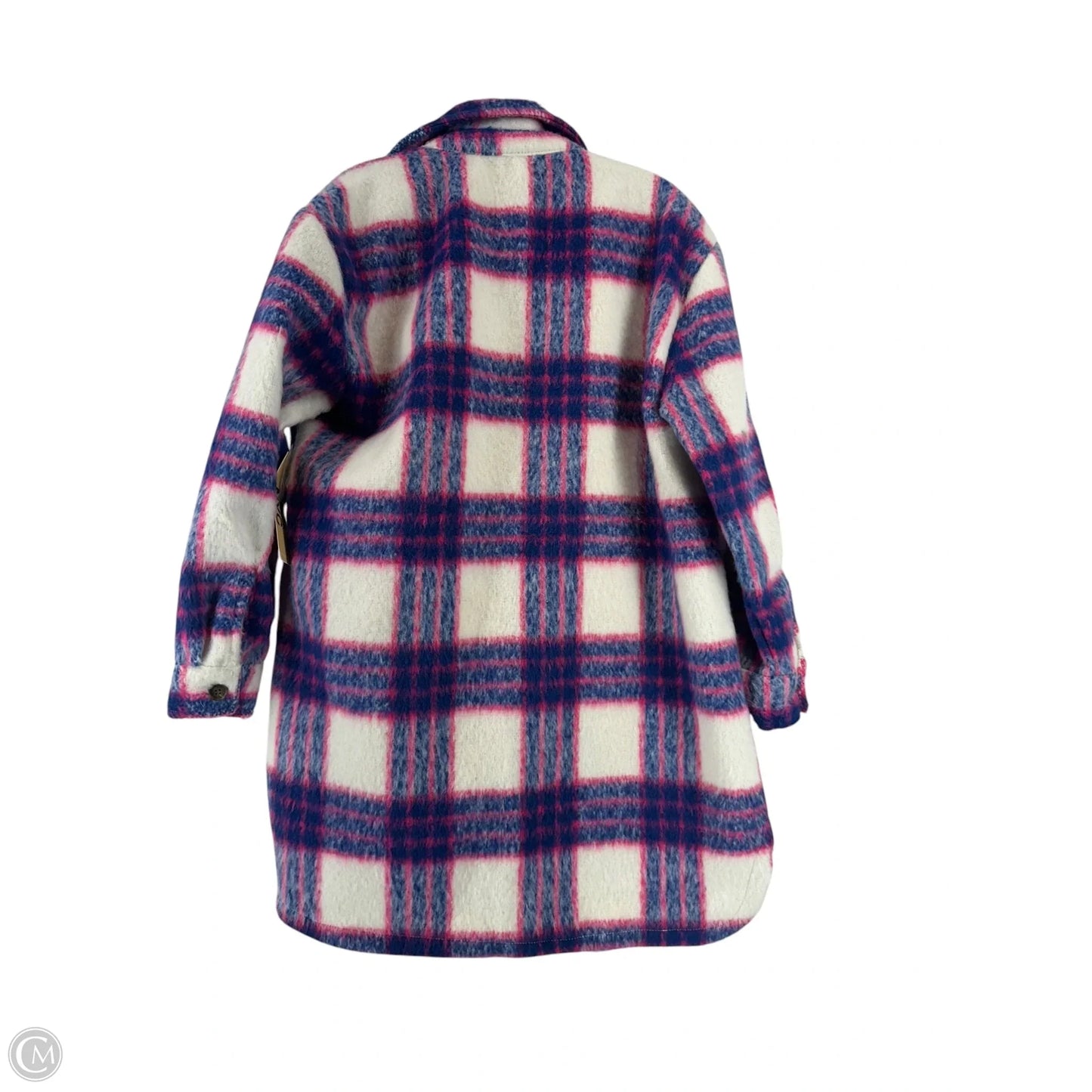 Jacket Faux Fur & Sherpa By Madden Nyc In Purple, Size: Xs