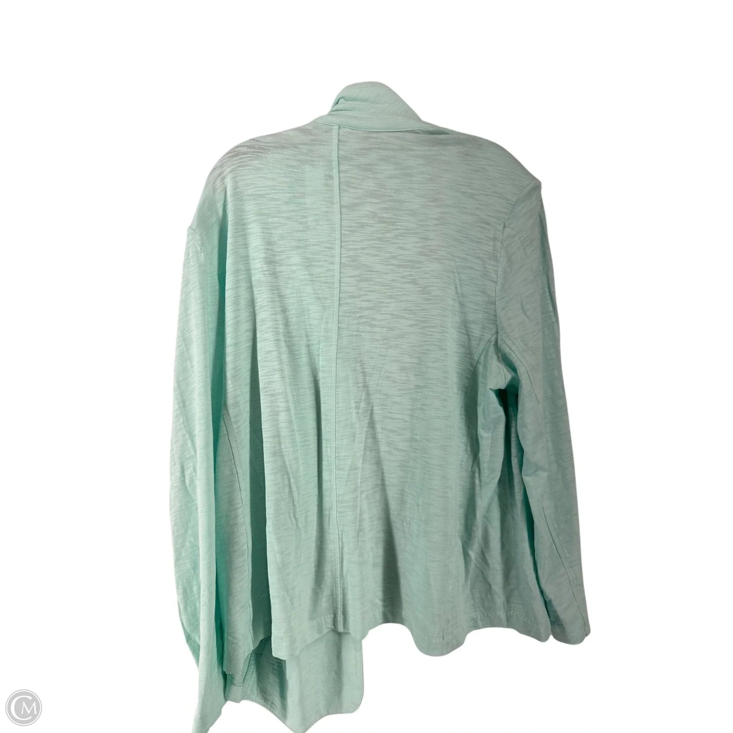 Cardigan By Chicos In Teal, Size: Xxl