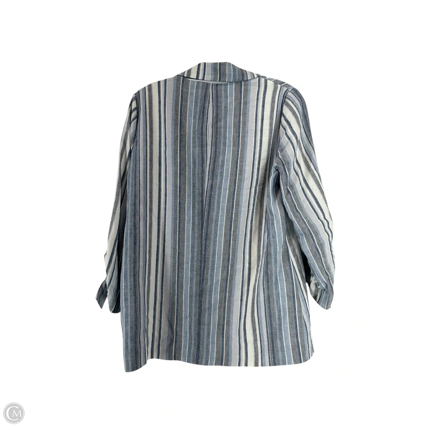 Blazer By Drew In Blue & White, Size: Xs