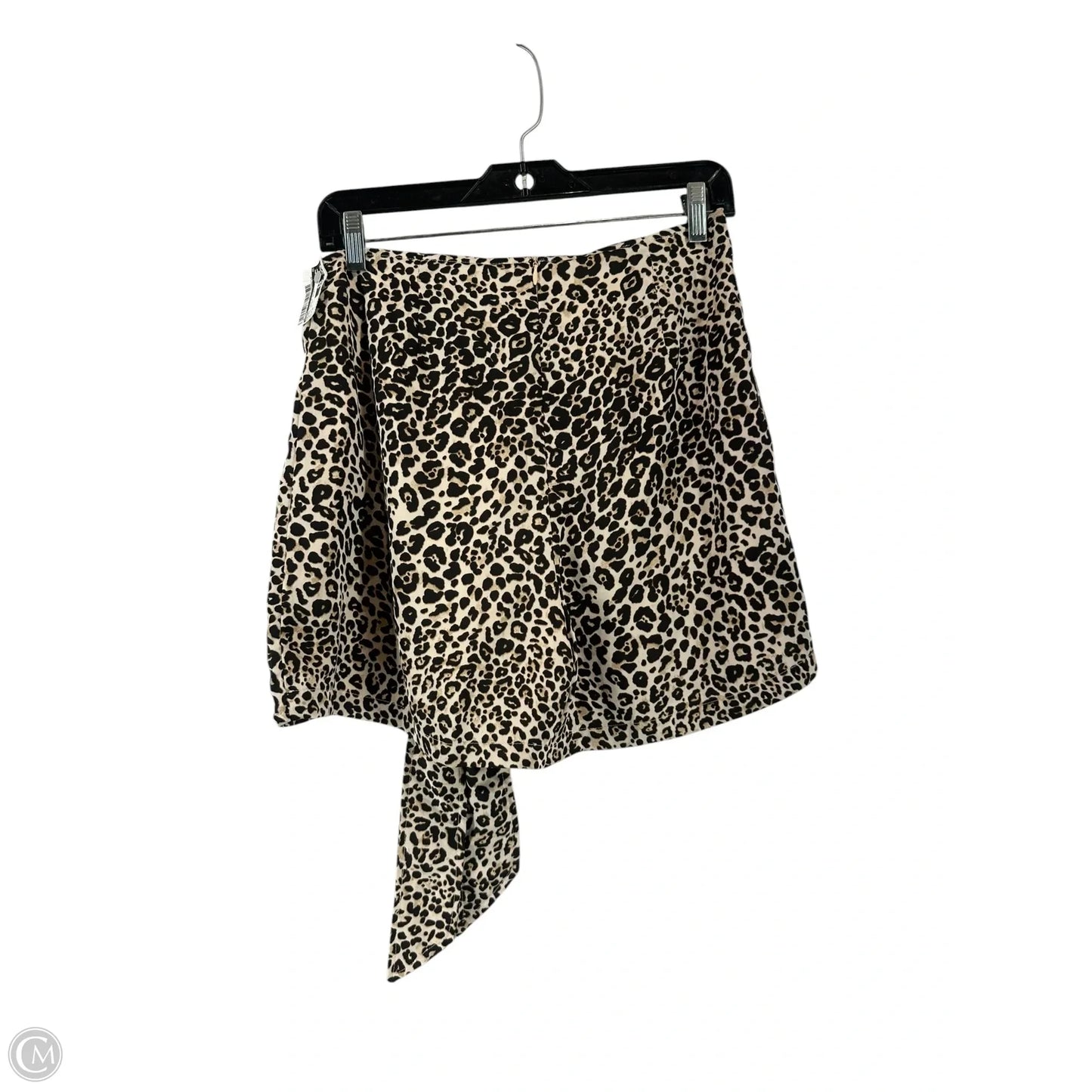 Skirt Mini & Short By Miami In Animal Print, Size: M