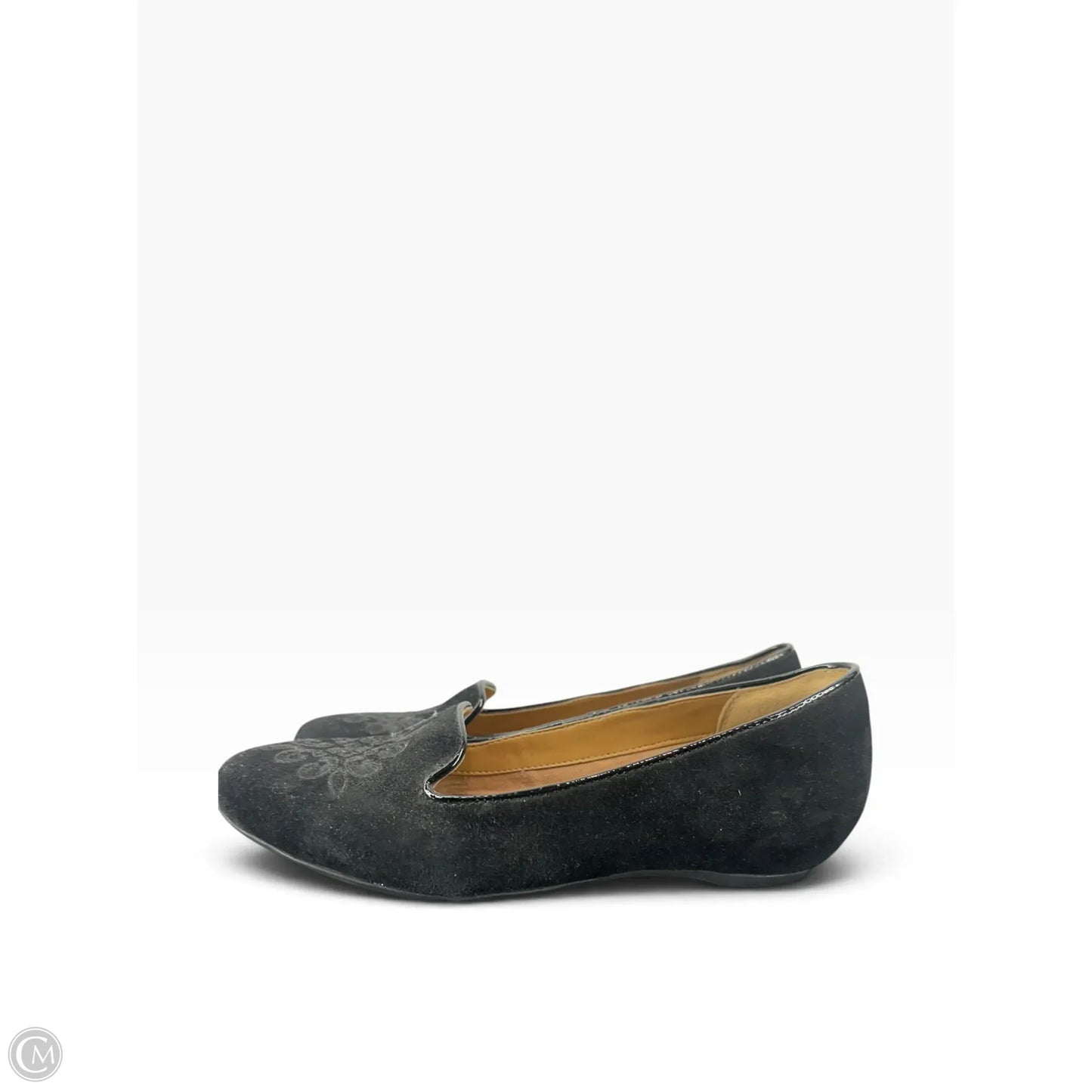 Shoes Flats By Clarks In Black, Size: 5.5