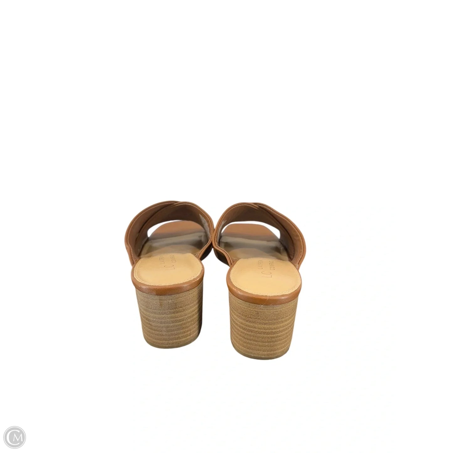 Shoes Flats By Clothes Mentor In Tan, Size: 8.5
