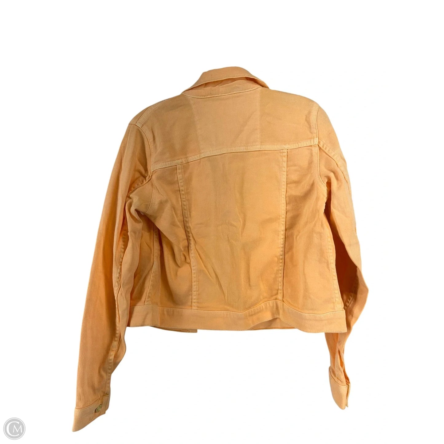 Jacket Denim By Michael By Michael Kors In Peach, Size: S