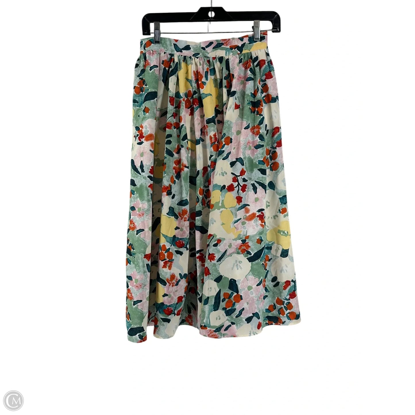 Skirt Midi By Dazy In Floral Print, Size: M