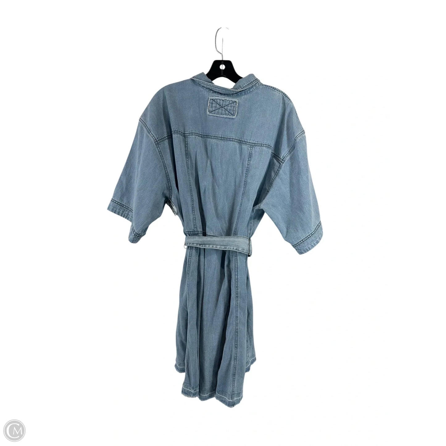 Dress Casual Midi By We The Free In Blue Denim, Size: L