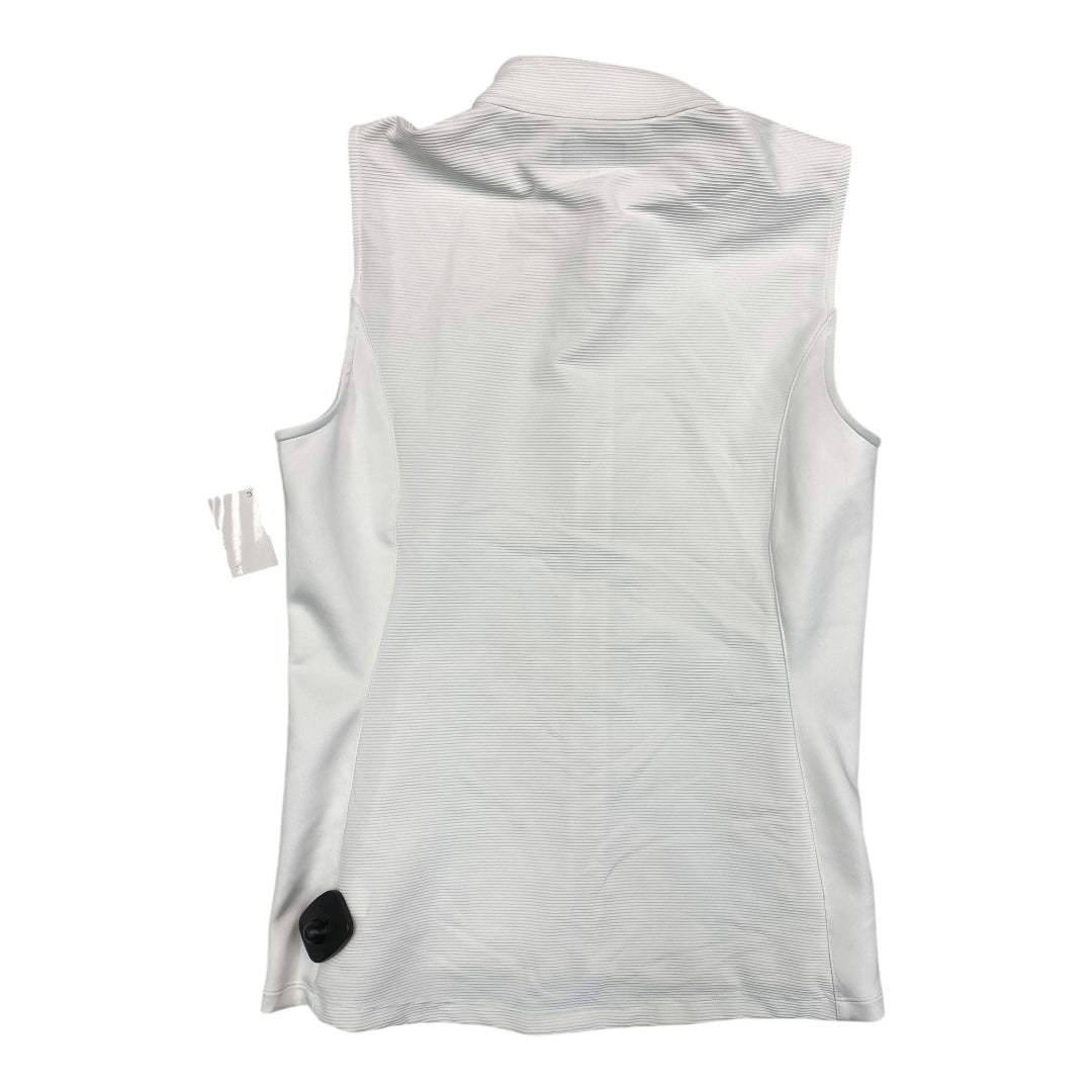 Vest Other By Greg Norman In White, Size:M