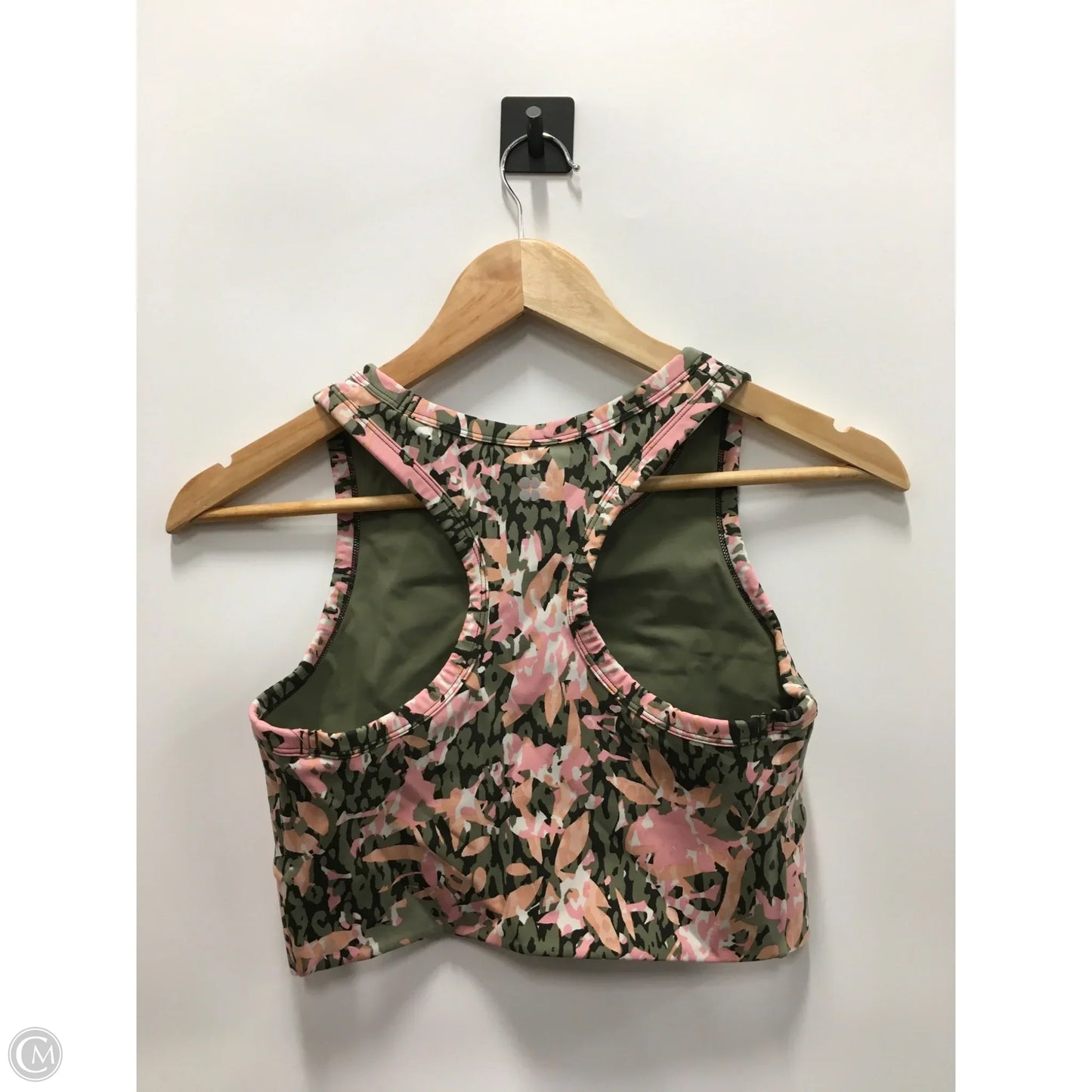 Athletic Bra By Sweaty Betty In Floral Print, Size: M