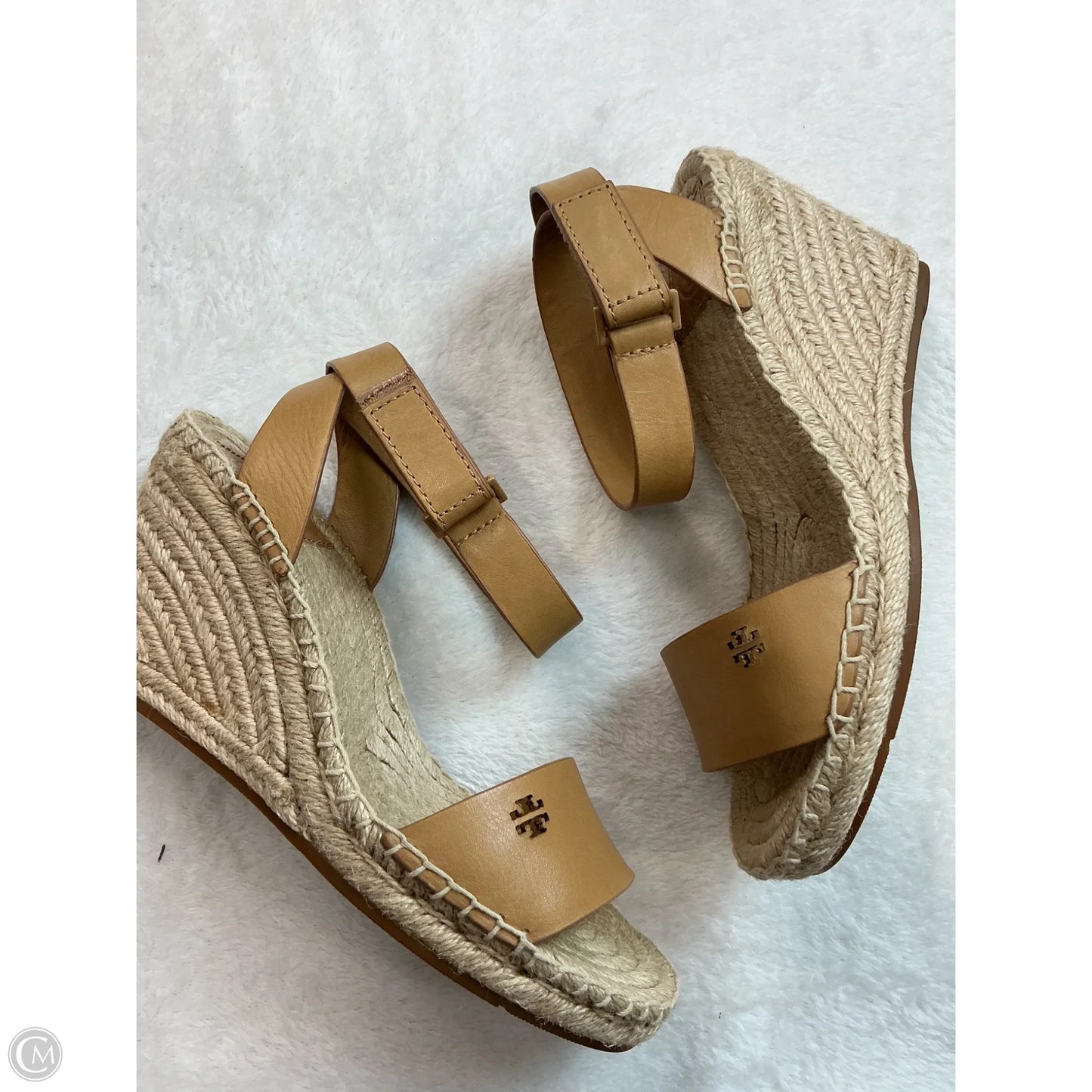 Sandals Designer By Tory Burch In Brown, Size: 6