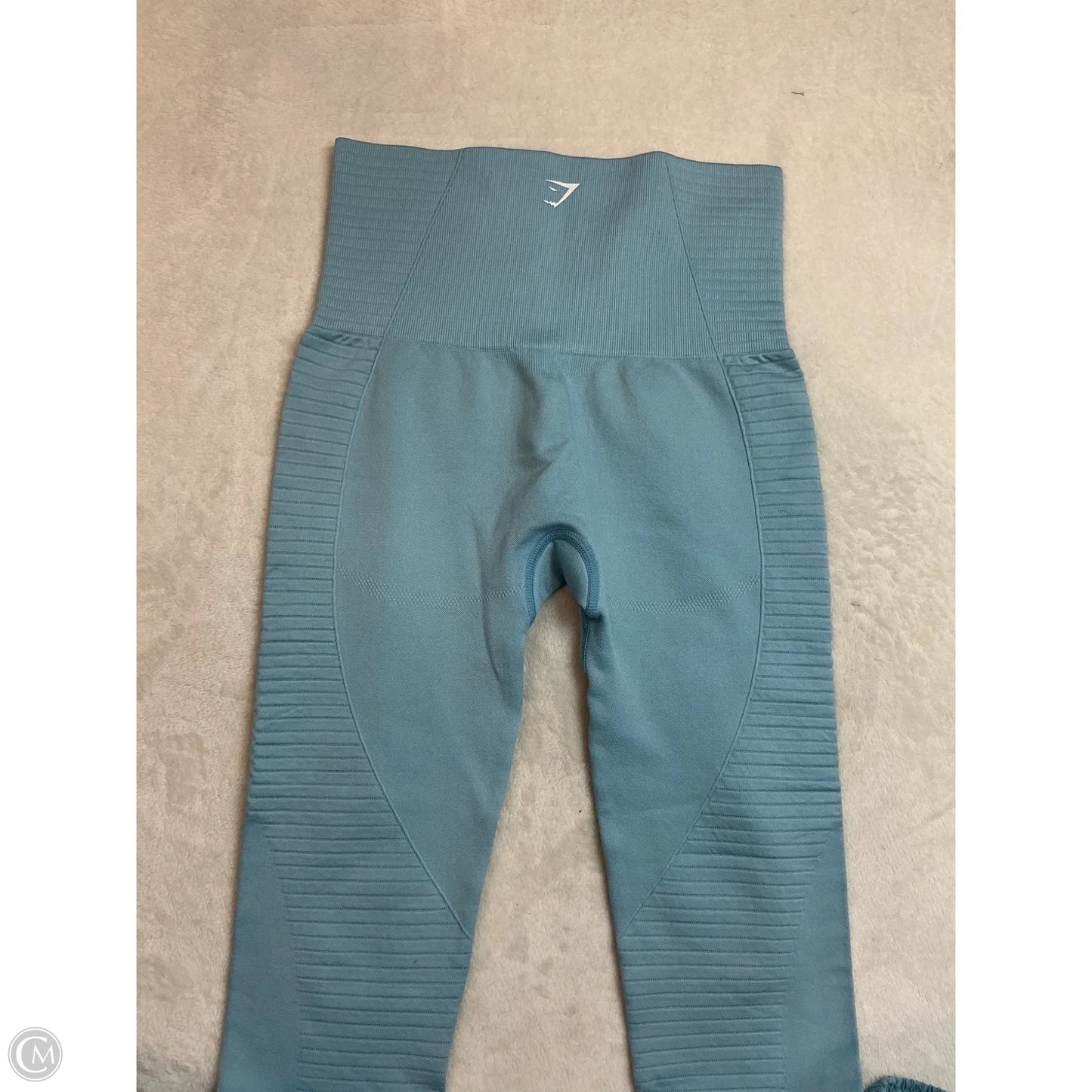 Athletic Leggings By Gym Shark In Blue, Size: Xs