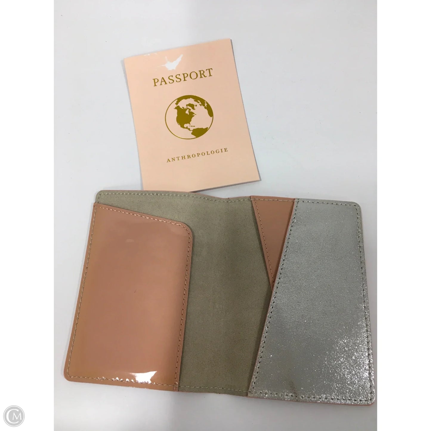 Passport holder Leather By Anthropologie, Size: Small