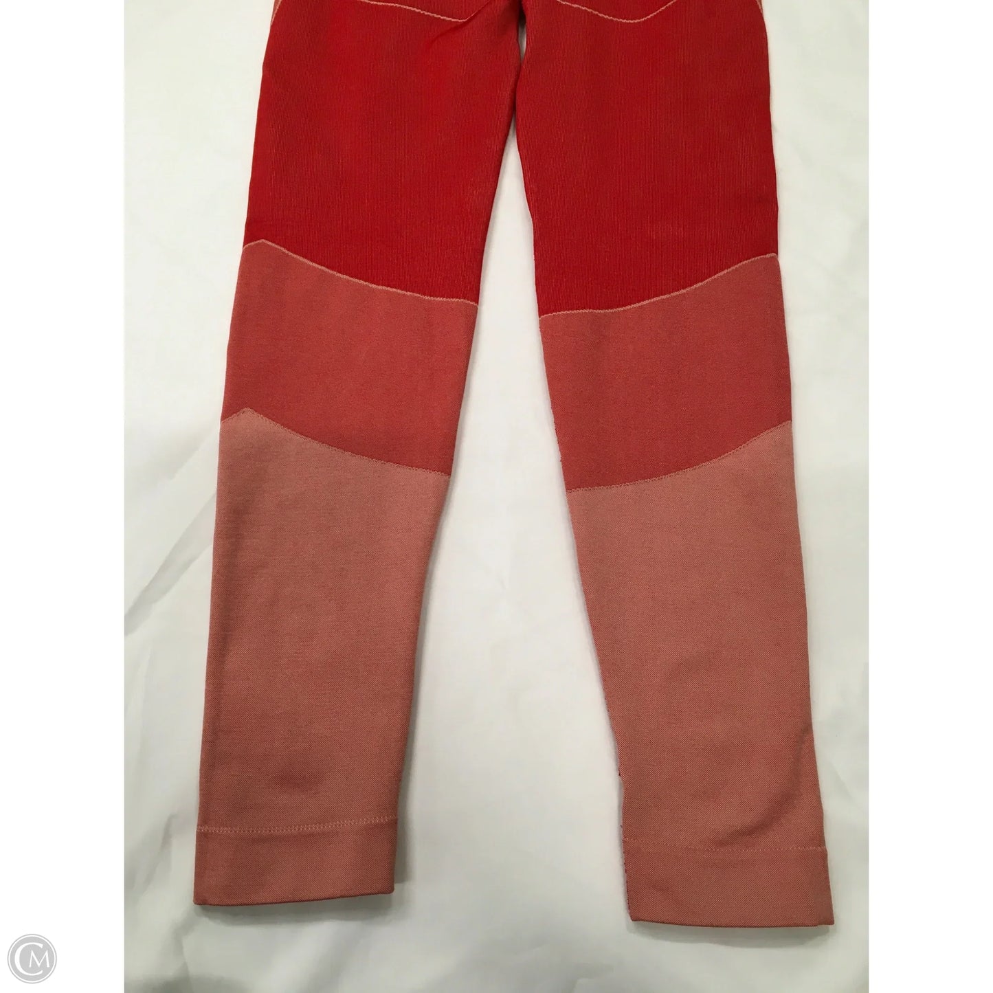 Athletic Leggings By Gym Shark In Orange, Size: S