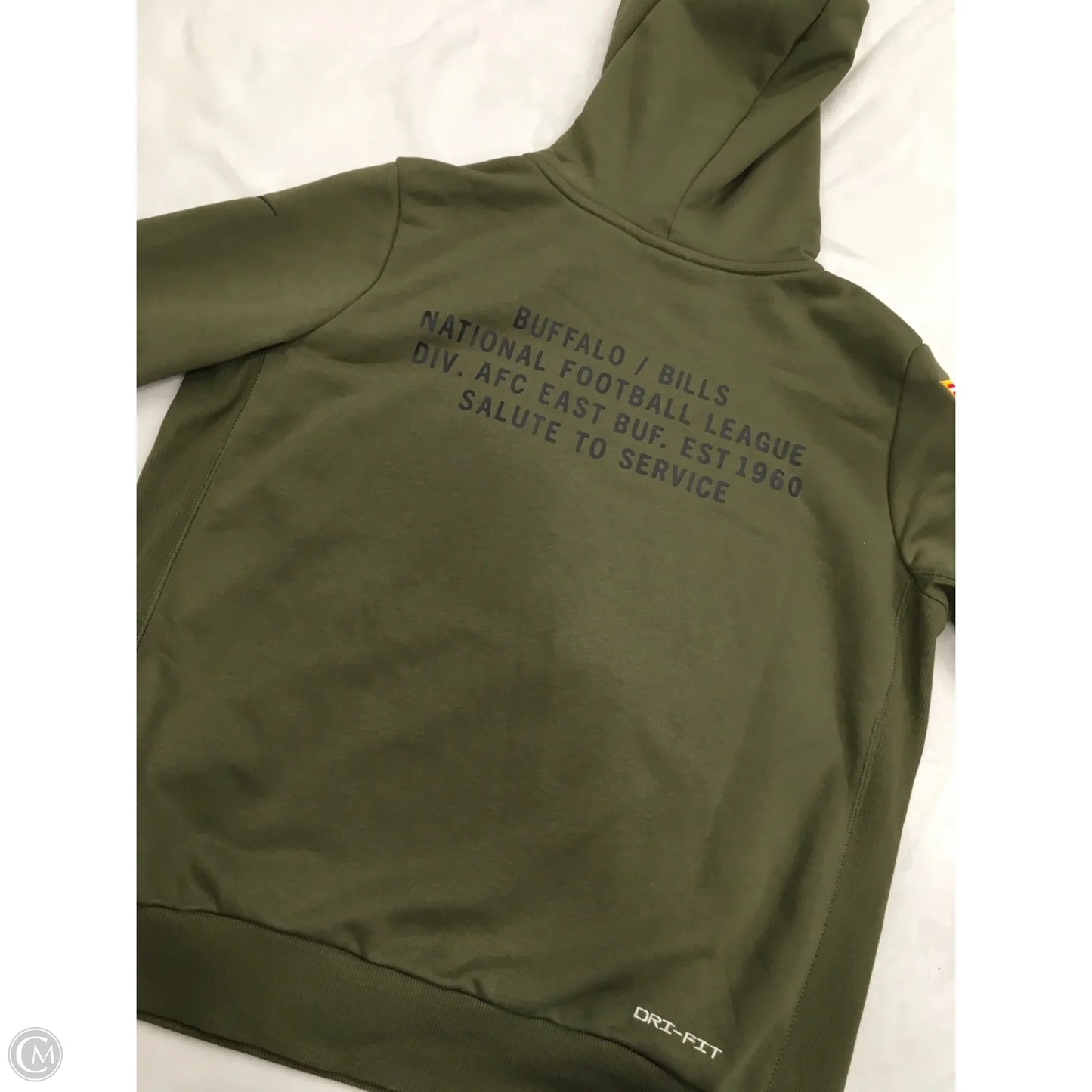 Sweatshirt Hoodie By Nfl In Green, Size: L