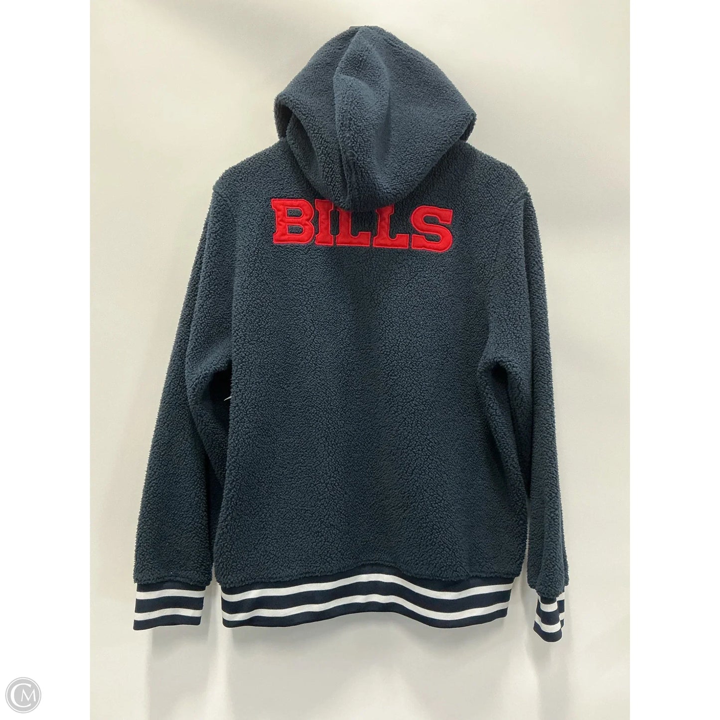 Jacket Fleece By Nfl In Navy, Size: Xl
