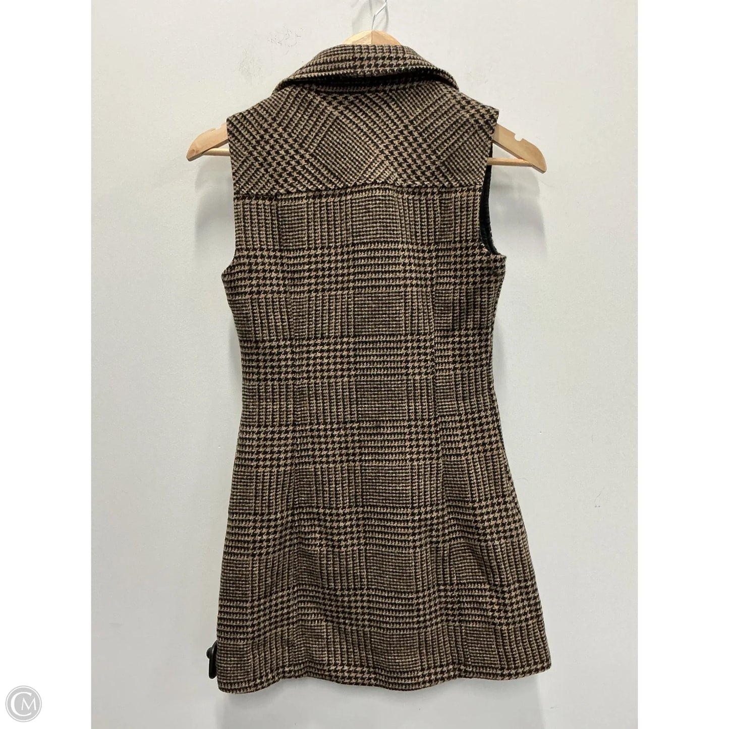 Dress Casual Short By Banana Republic In Black & Tan, Size: Xs