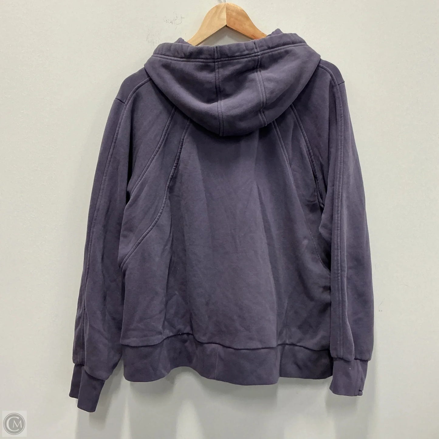 Athletic Sweatshirt Hoodie By Athleta In Purple, Size: 1x