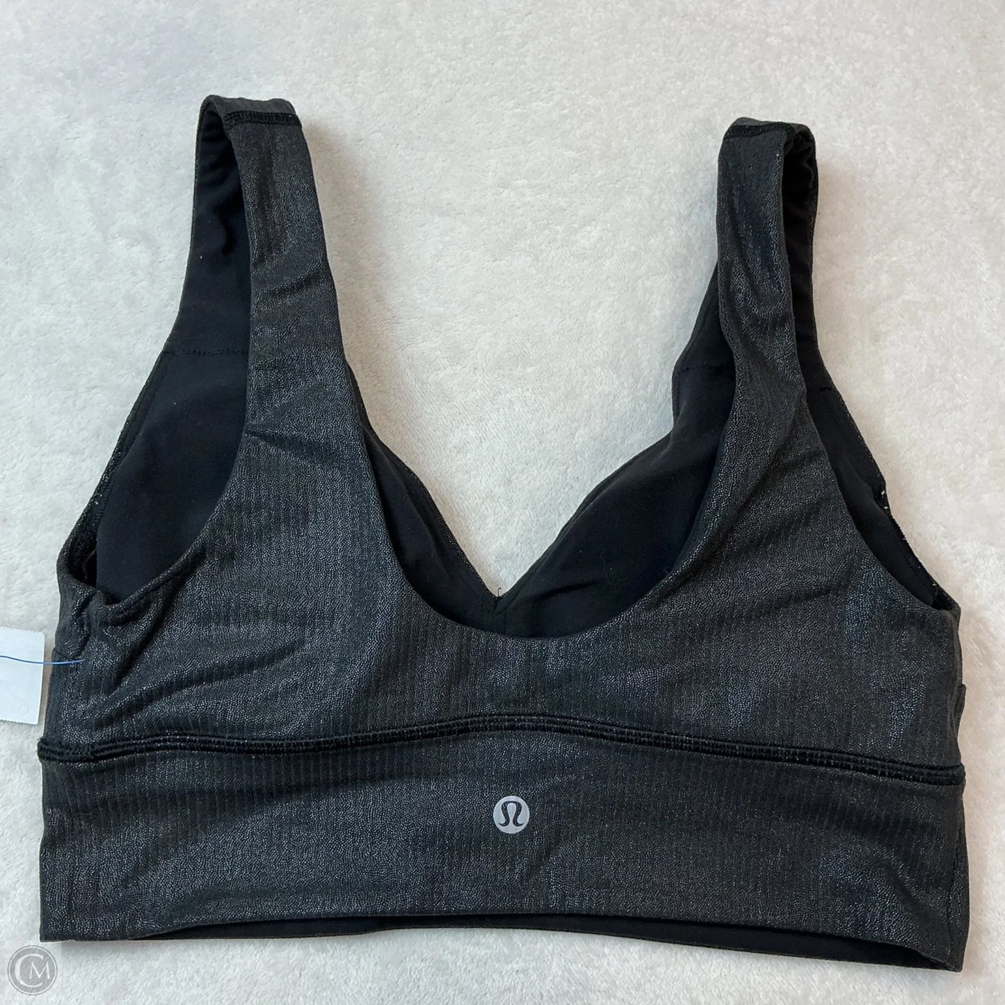 Athletic Bra By Lululemon In Black, Size: 8