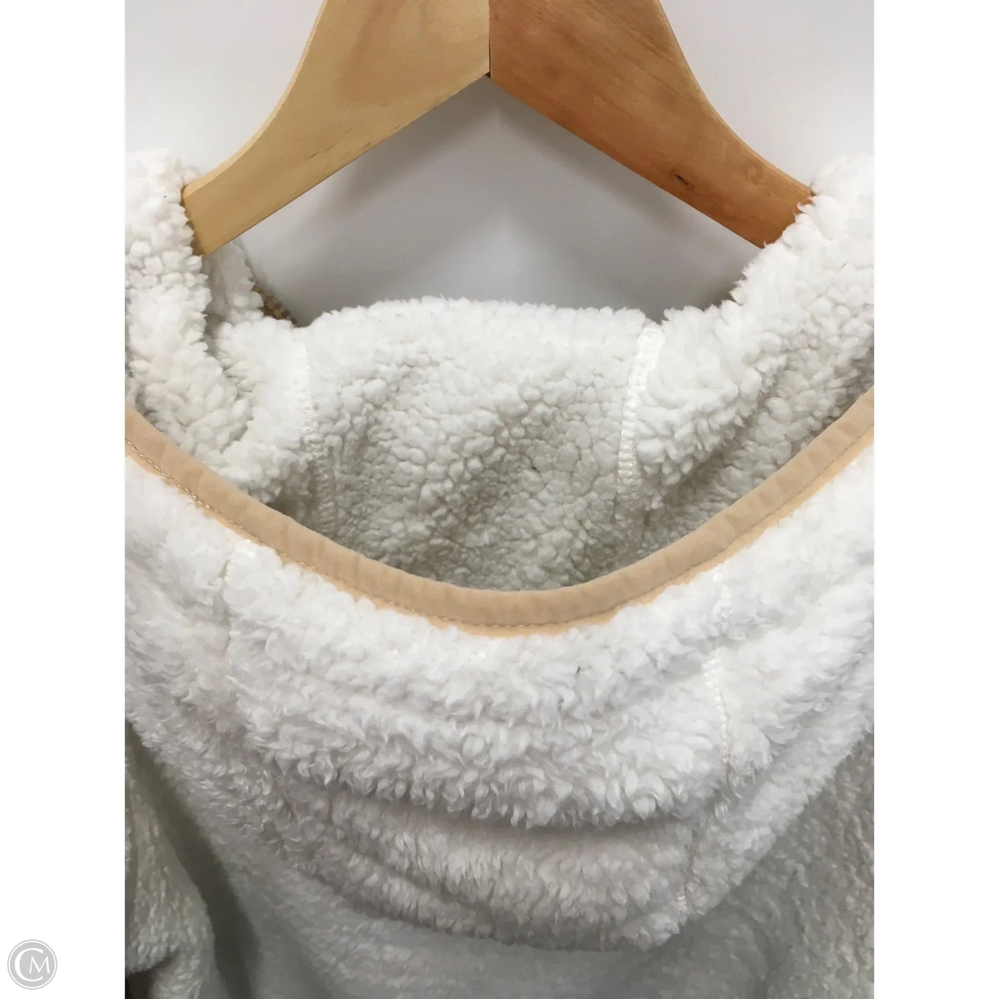Jacket Designer By Ugg In Brown & White, Size: S