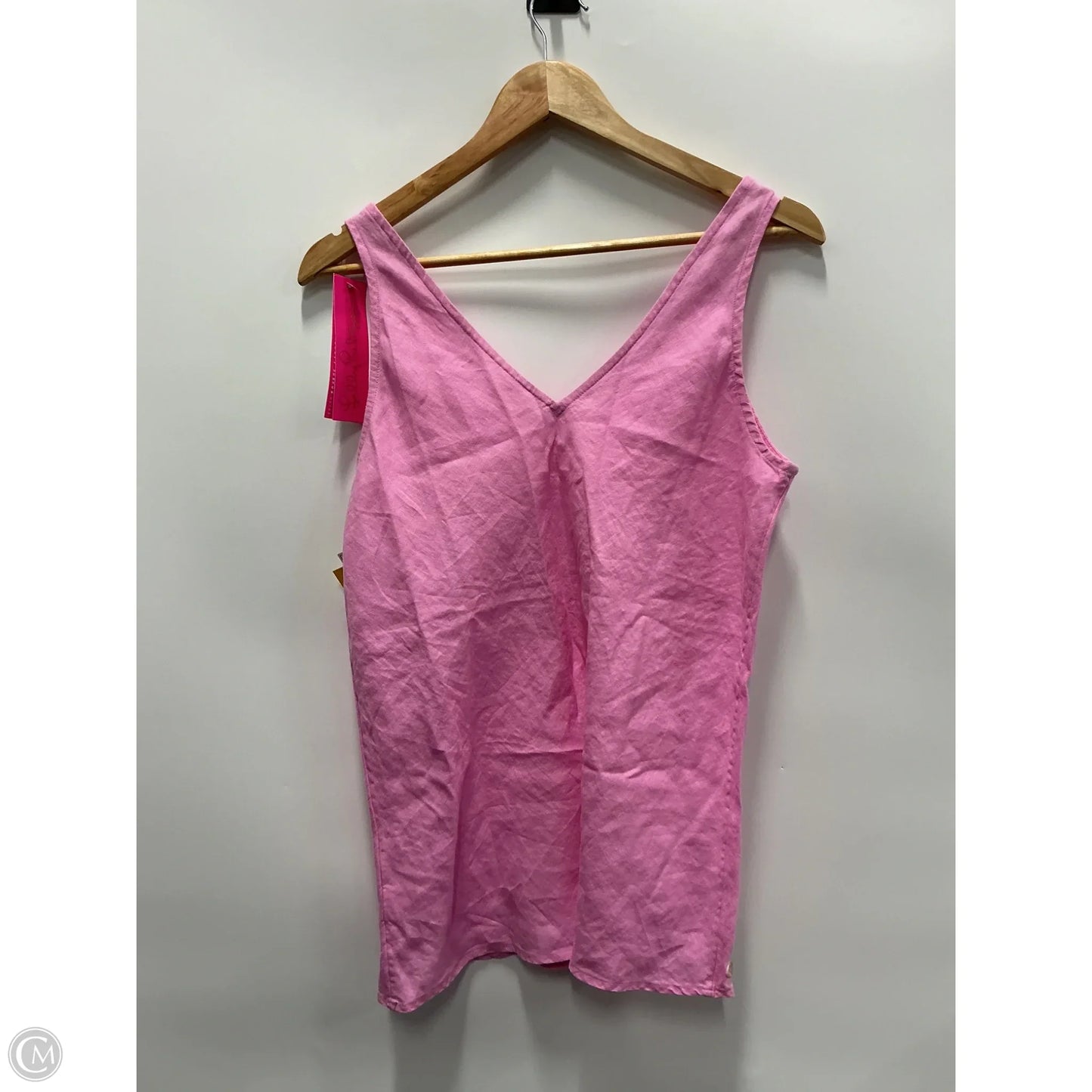 Top Sleeveless Designer By Lilly Pulitzer In Pink, Size: S