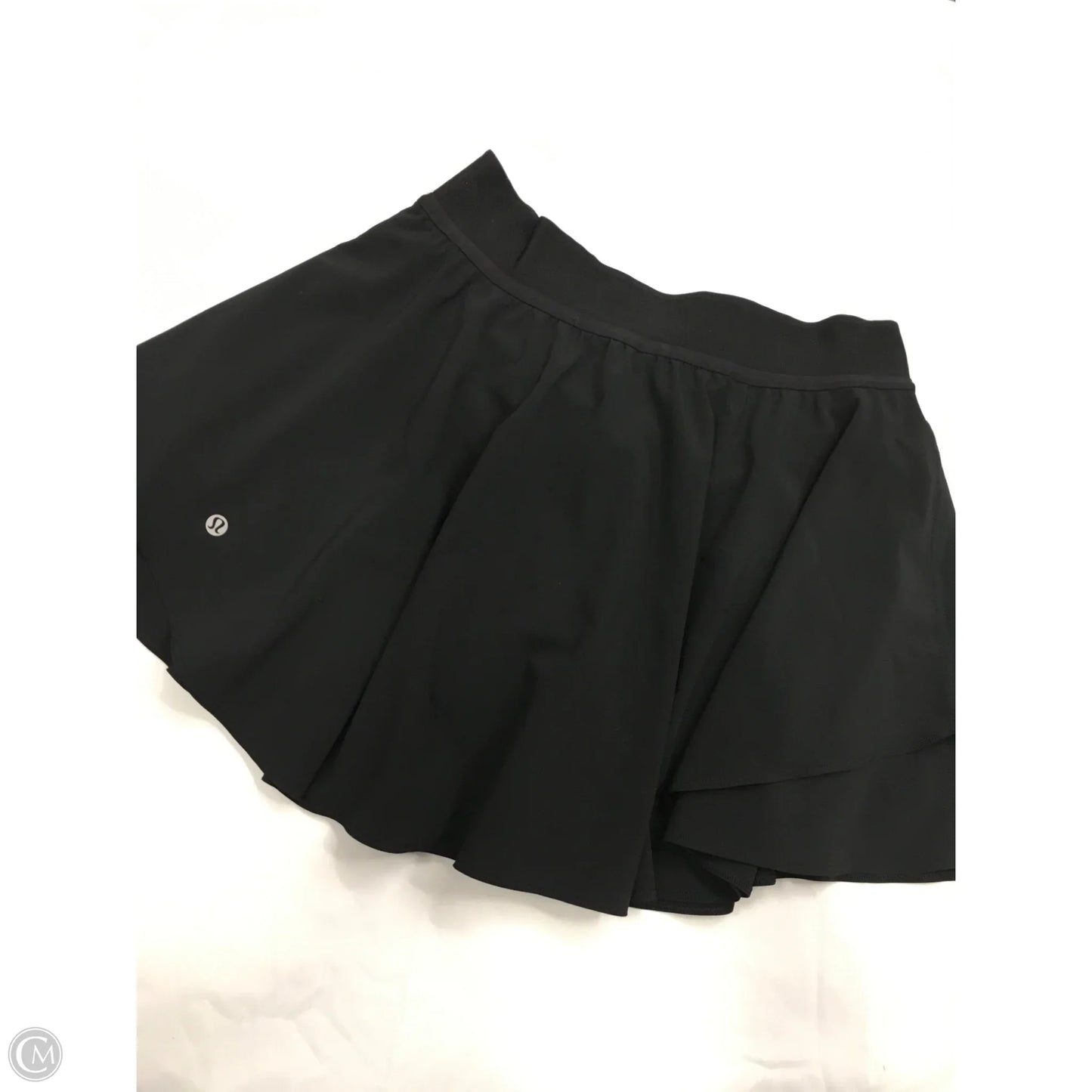 Athletic Skirt By Lululemon In Black, Size: 8