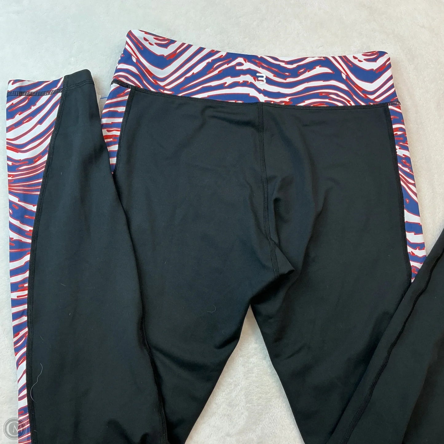 Athletic Leggings By Clothes Mentor In Black, Size: L