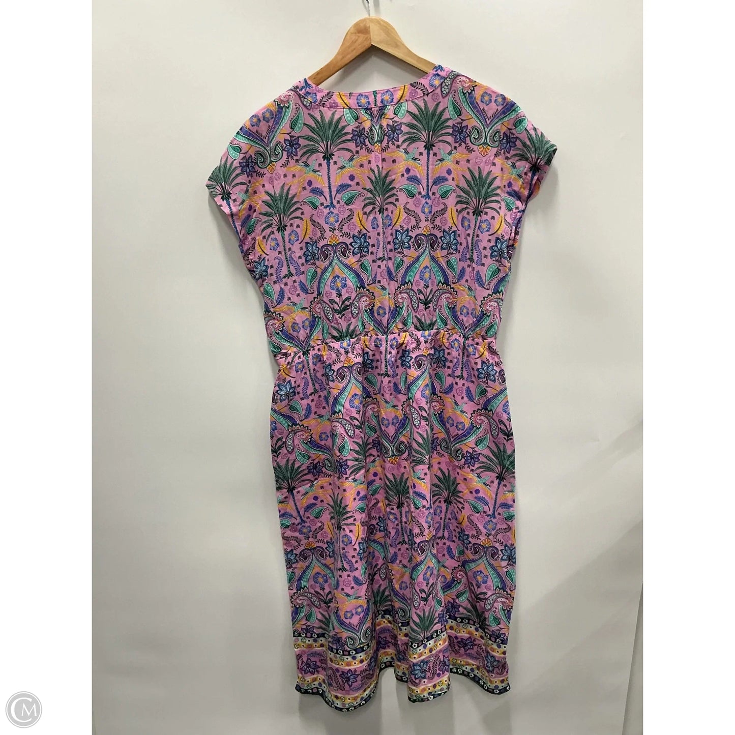 Dress Casual Maxi By Talbots In Pink, Size: Xl