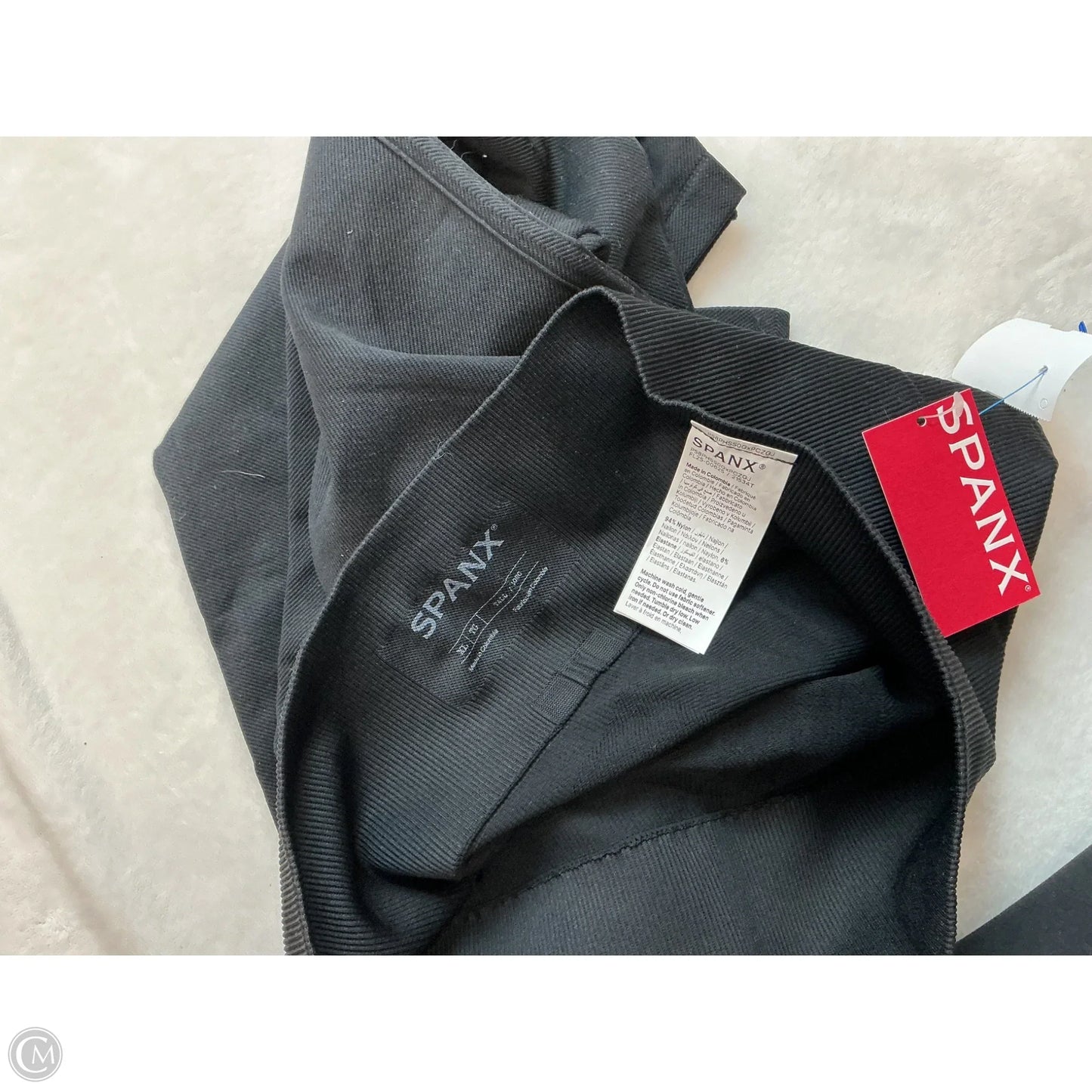 Athletic Leggings By Spanx In Black, Size: Xl