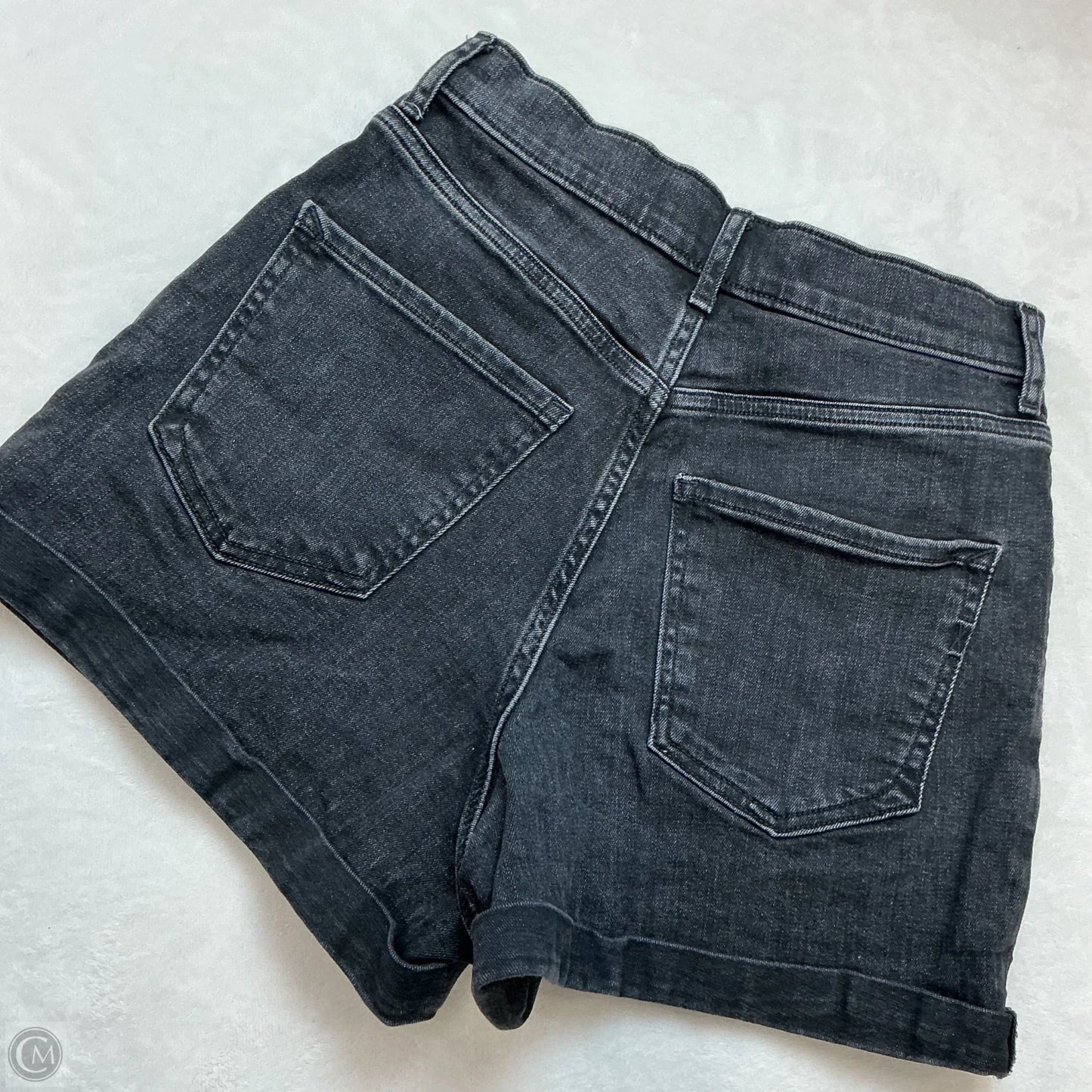 Shorts By Express In Black Denim, Size: 2