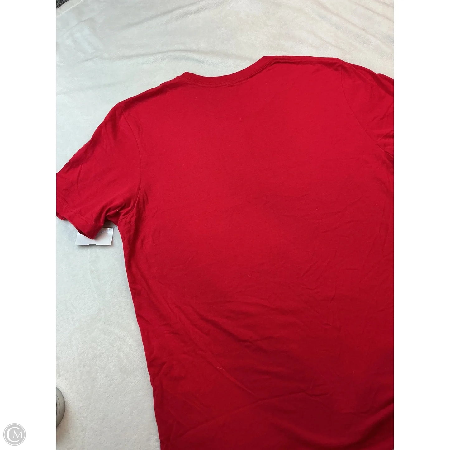 Athletic Top Short Sleeve By Clothes Mentor In Red, Size: L