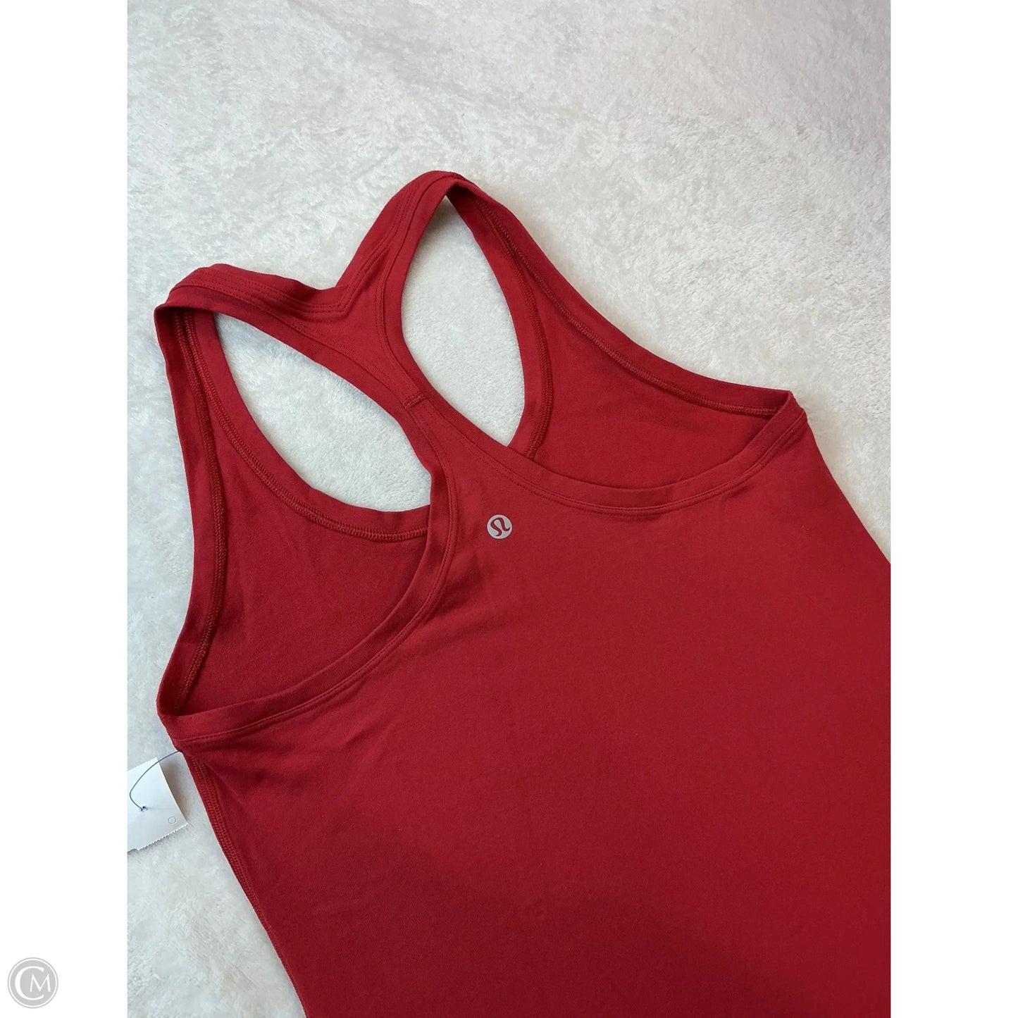 Athletic Tank Top By Lululemon In Red, Size: M
