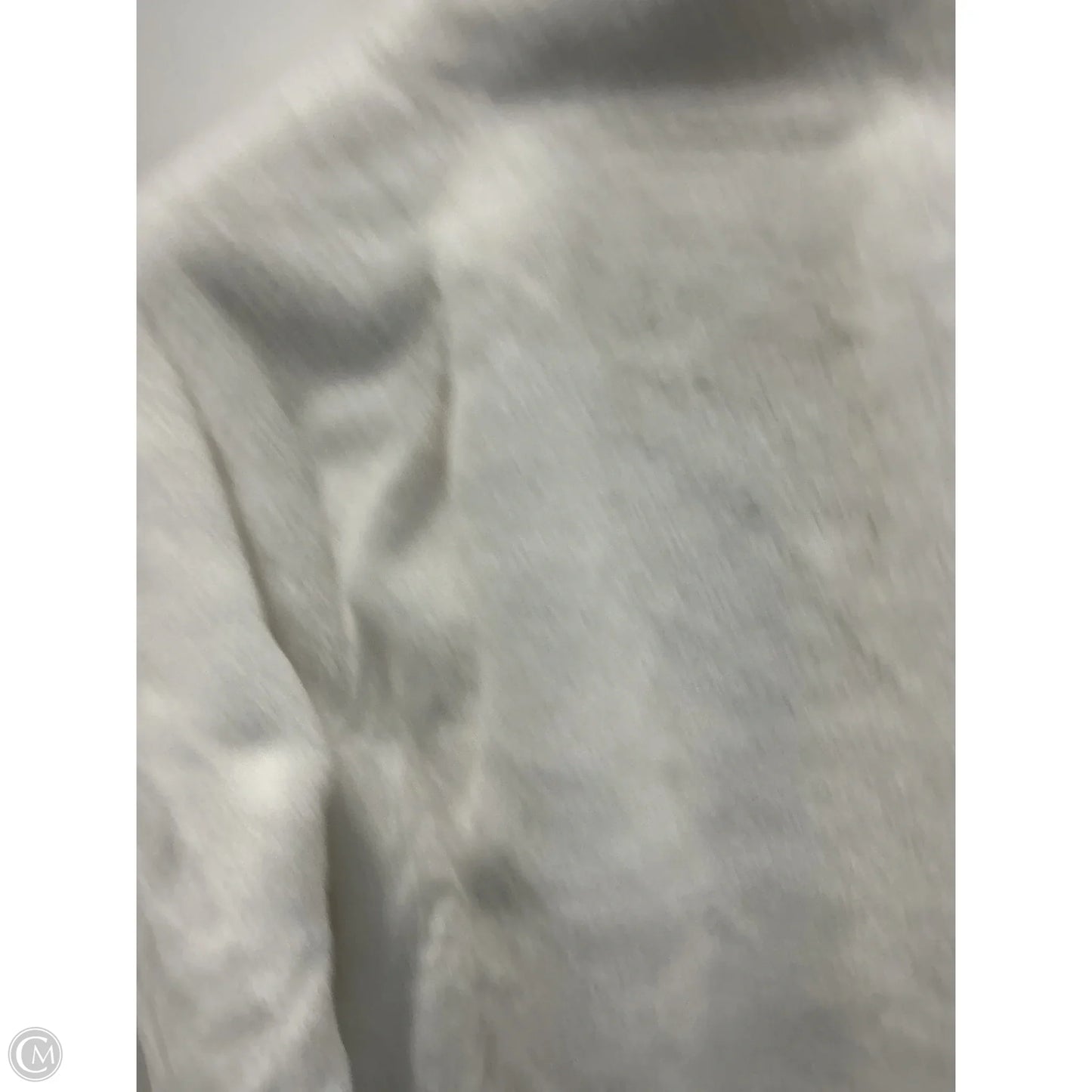 Athletic Sweatshirt Collar By Calvin Klein Performance In White, Size: L