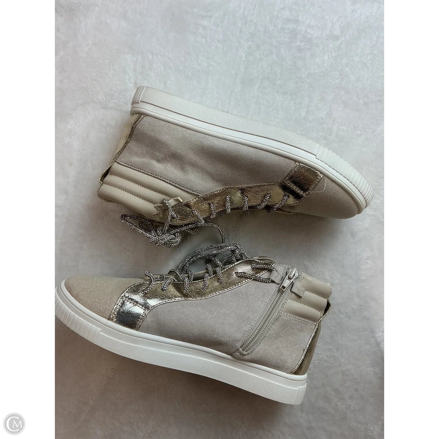 Shoes Sneakers By Steve Madden In Grey, Size: 6